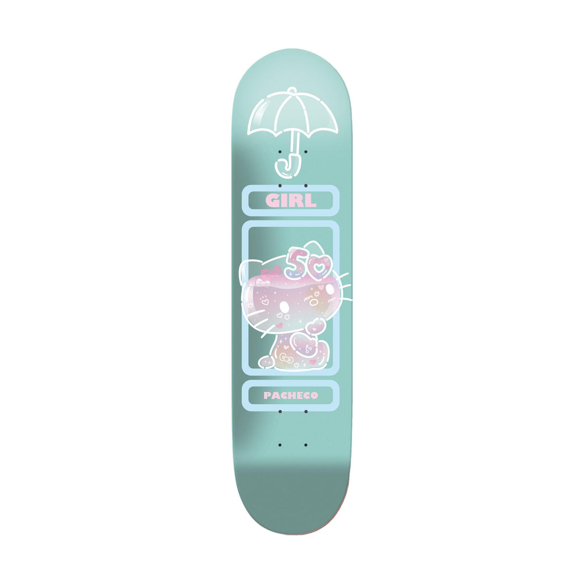 Girl X Hello Kitty 50 Year Anniversary Pacheco 8.375&quot; Deck - Venue Skateboards