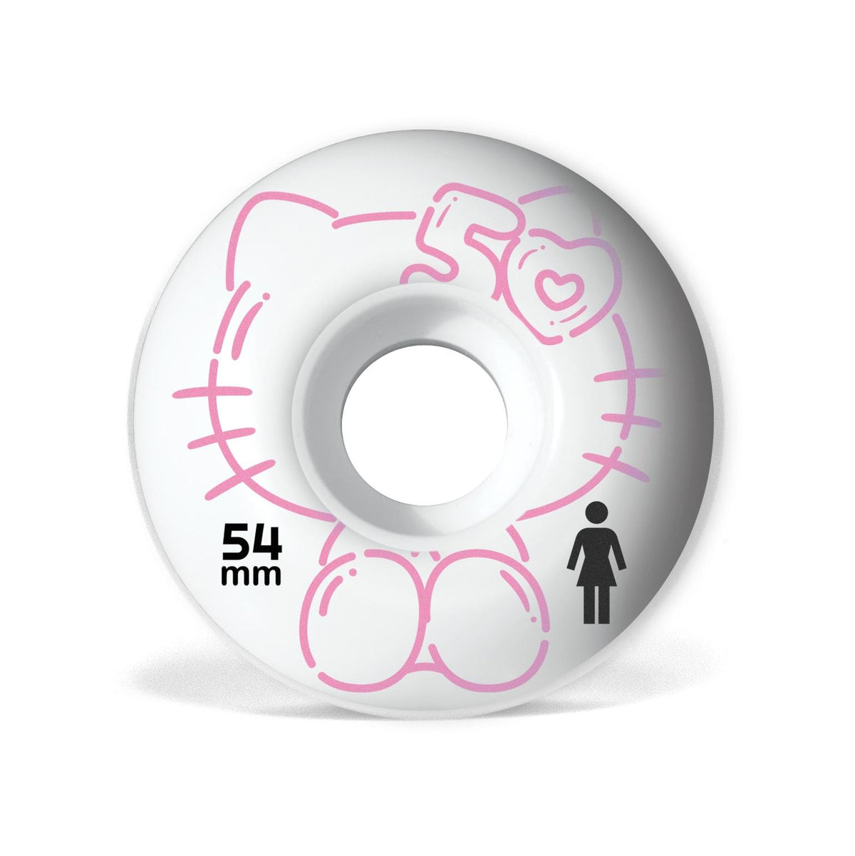 Girl X Hello Kitty Staple 54mm Wheels - Venue Skateboards