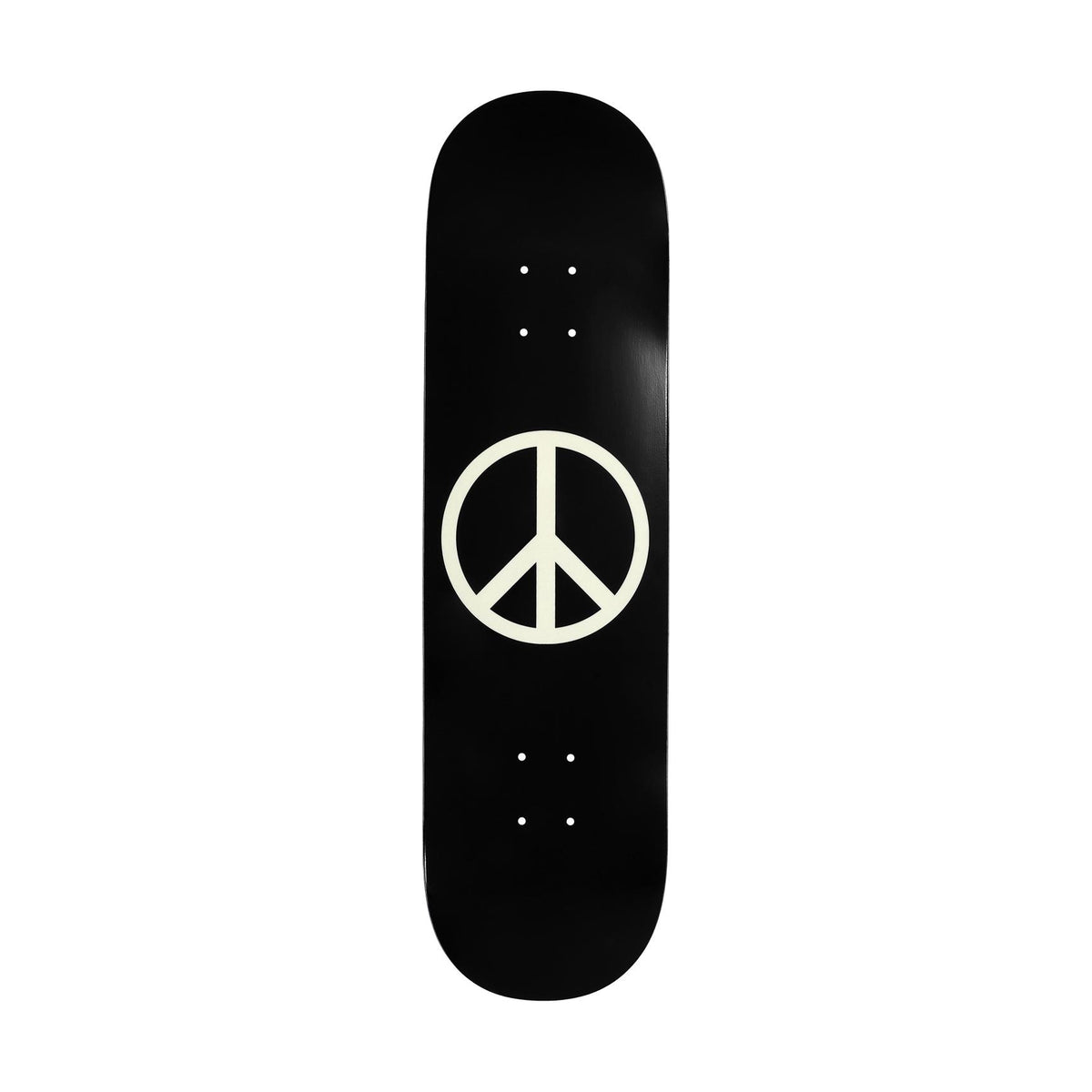 Violet Skateboards Glow in the Dark Peace Deck 8.25'