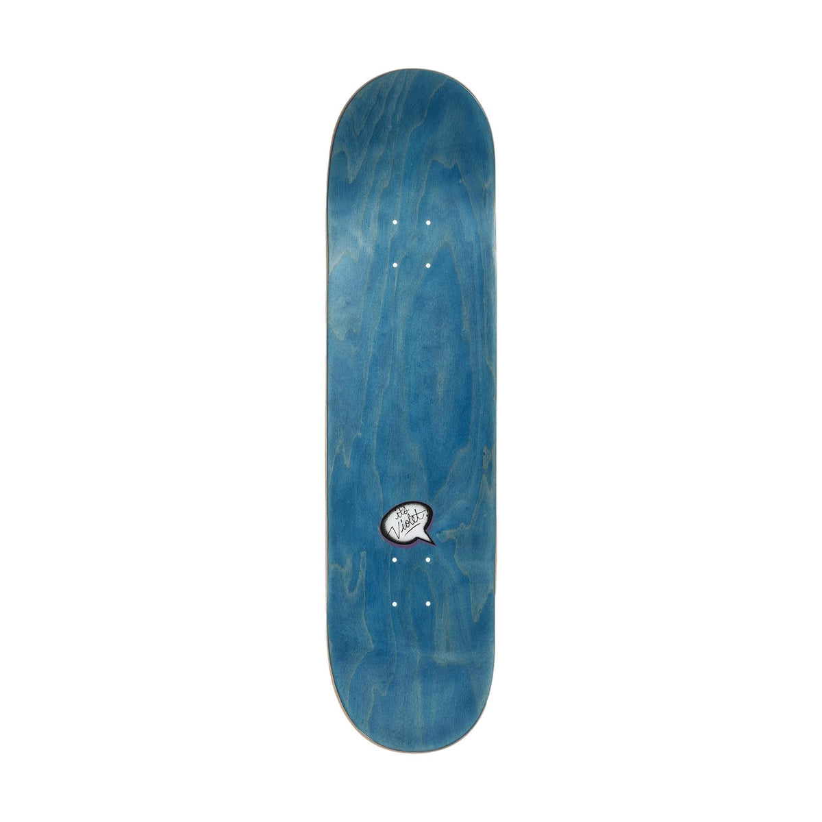 Violet Skateboards Glow in the Dark Peace Deck 8.25'