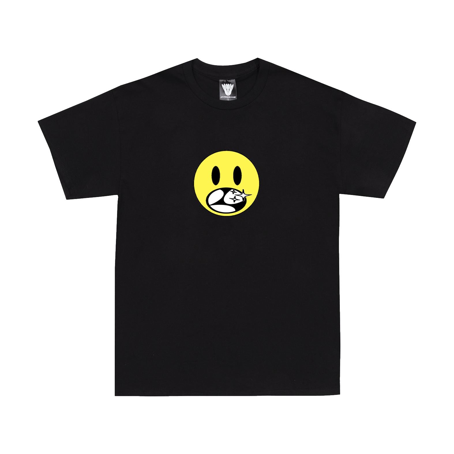 Limosine Happy Face Tee Black - Venue Skateboards
