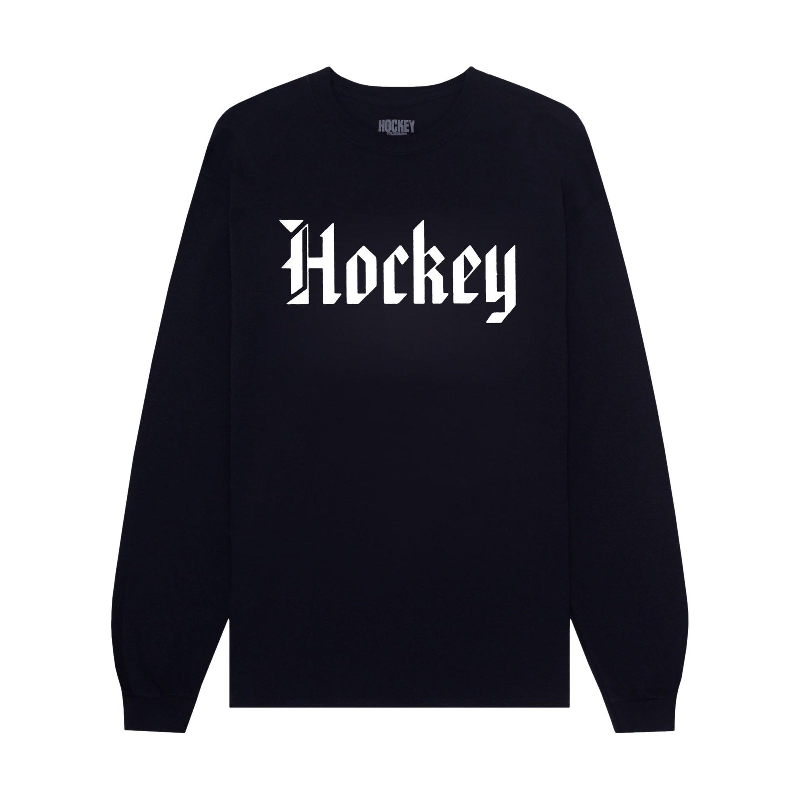 Hockey Stone Long Sleeve Tee Black - Venue Skateboards