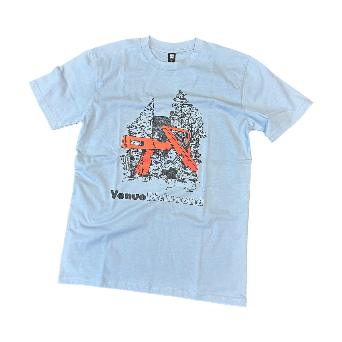 Venue Nations Red Sculpture T-Shirt Powder - Venue Skateboards