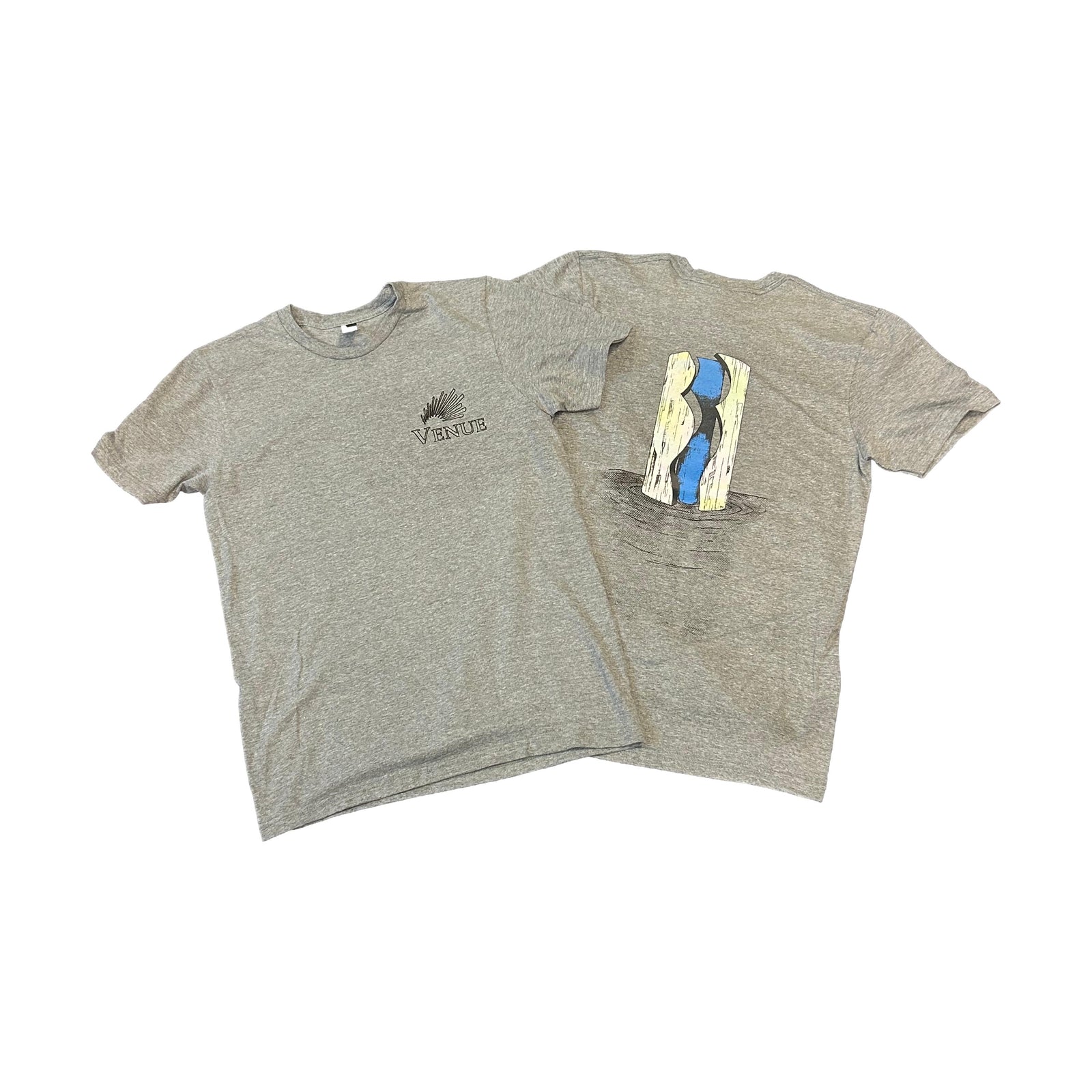 Venue Suntrust Water T-Shirt Grey - Venue Skateboards