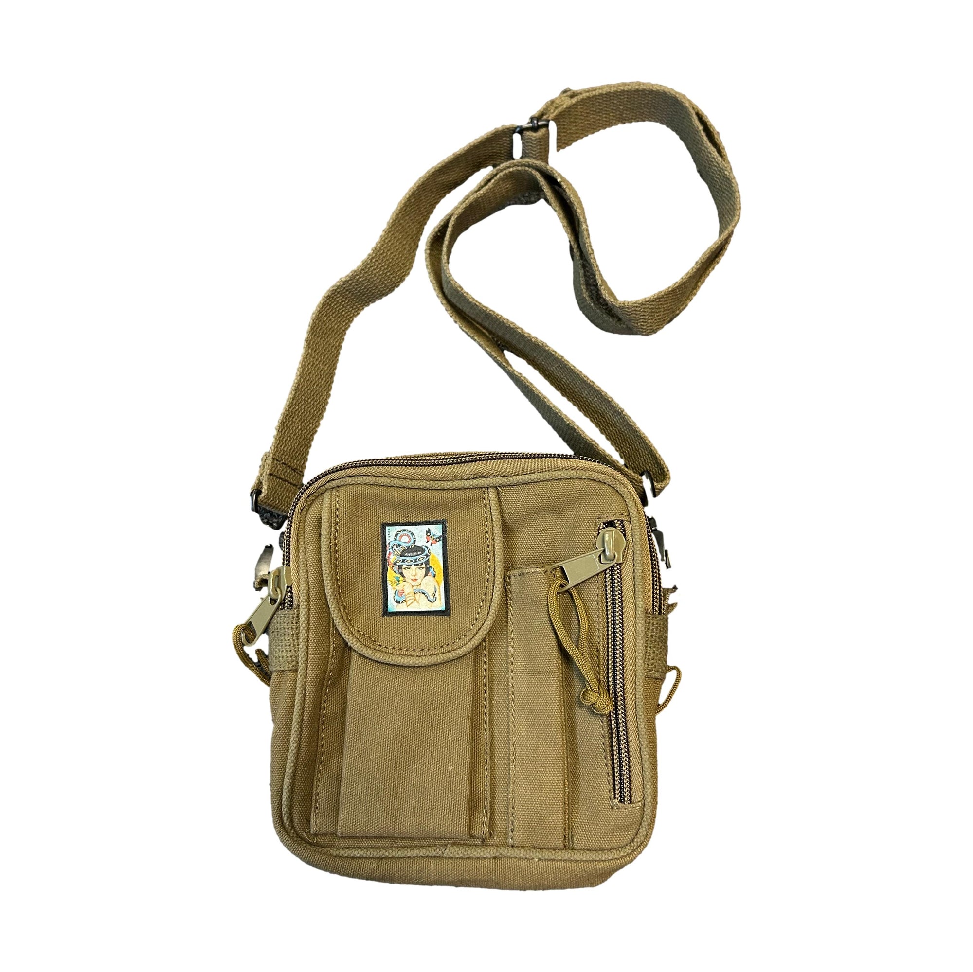 Venue Canvas Excursion Bag Olive Drab - Venue Skateboards