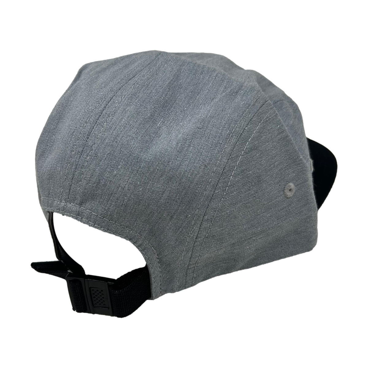 Venue 5 Panel Script Hat Heather Grey/Black - Venue Skateboards