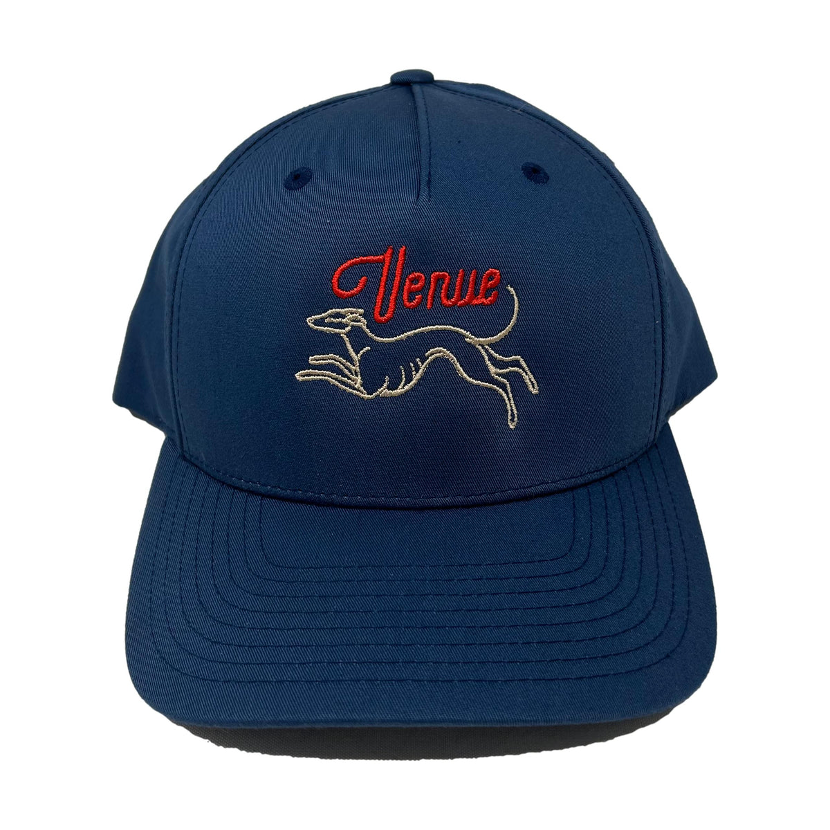 Venue Embroidered Greyhound Pinch Front Hat Lt. Navy - Venue Skateboards