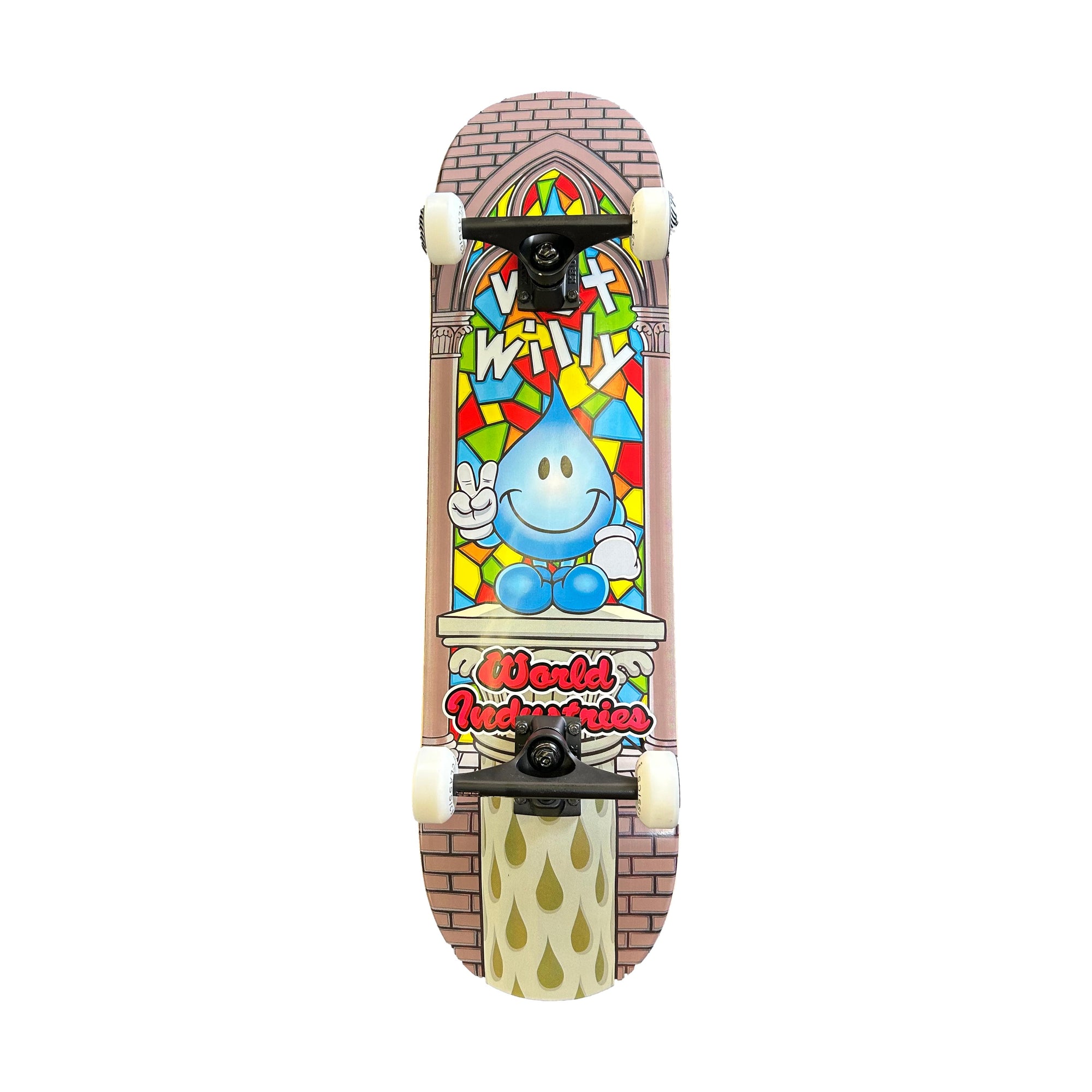 Wet Willy Stained Glass 8.25" Complete - 
Venue Skateboards
