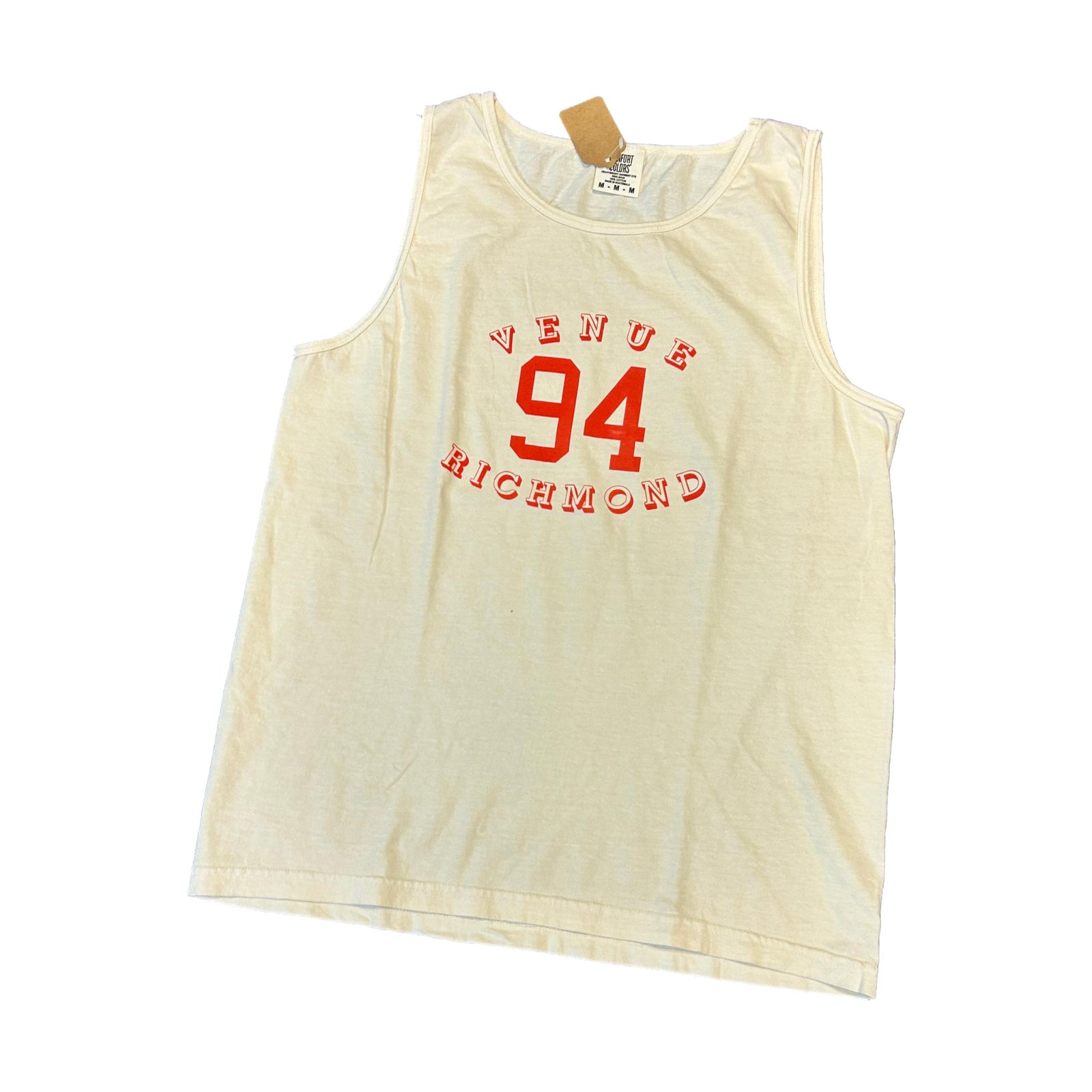Venue "Venue Richmond 94" Tank Ivory w/Red 