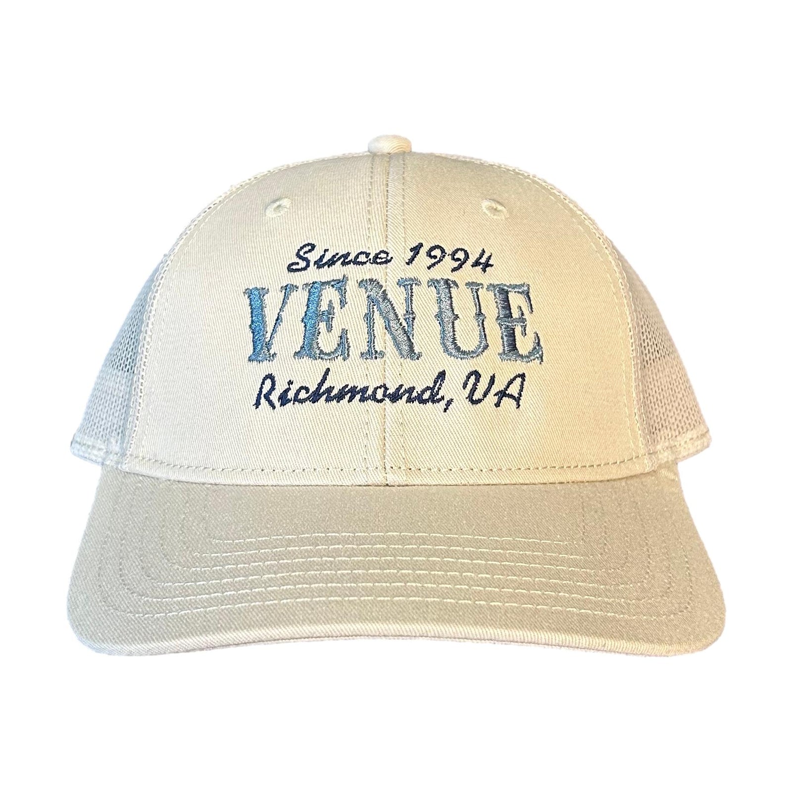 Venue Since 94 Cord Trucker Hat Bone - Venue Skateboards