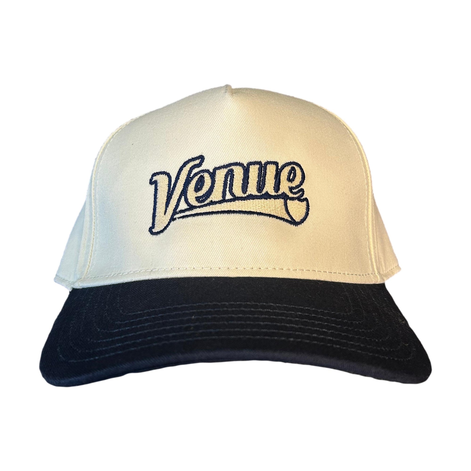 Venue Two Tone Cap Natural/Midnight - Venue Skateboards