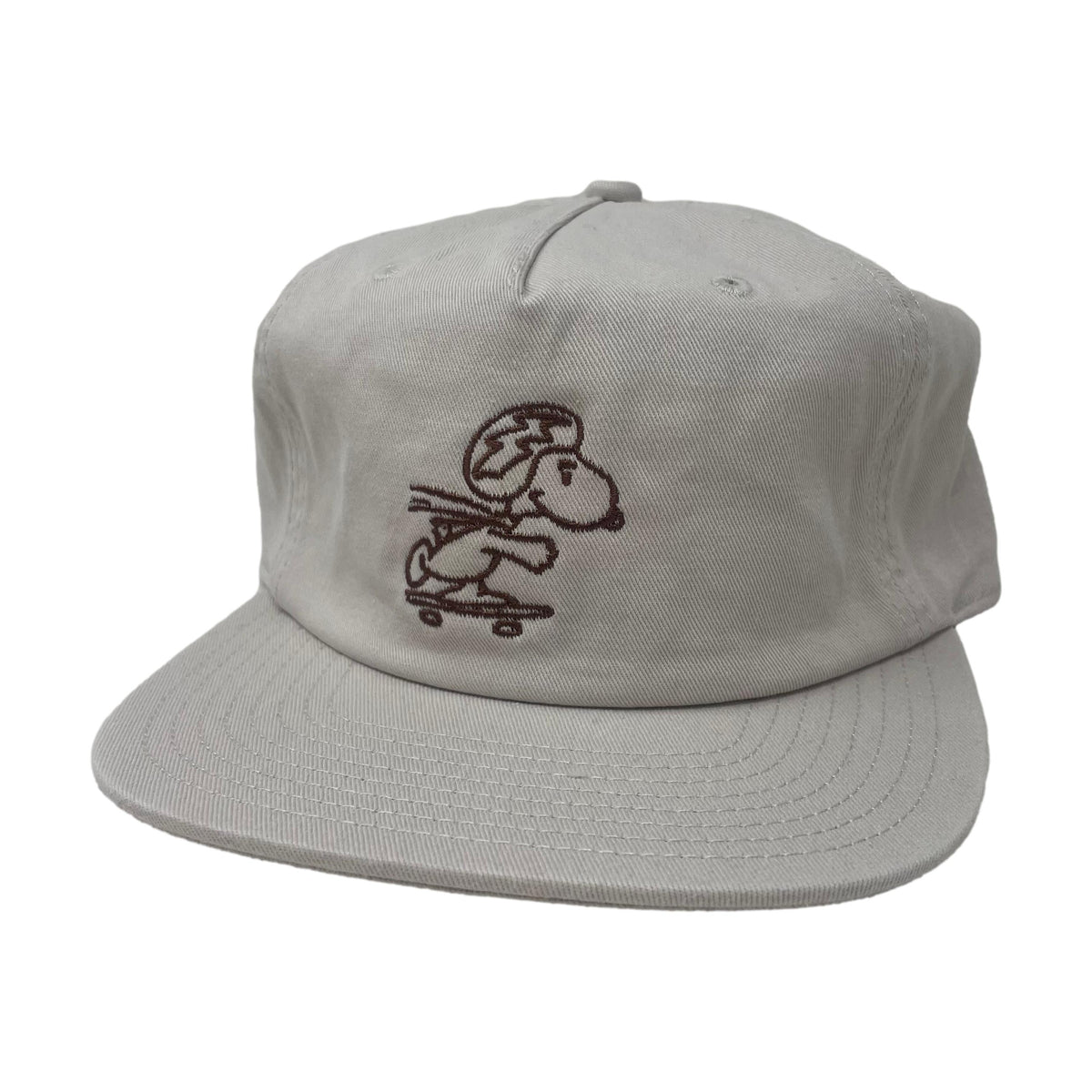 Venue Snoopy Five Panel Cap Bone - Venue Skateboards