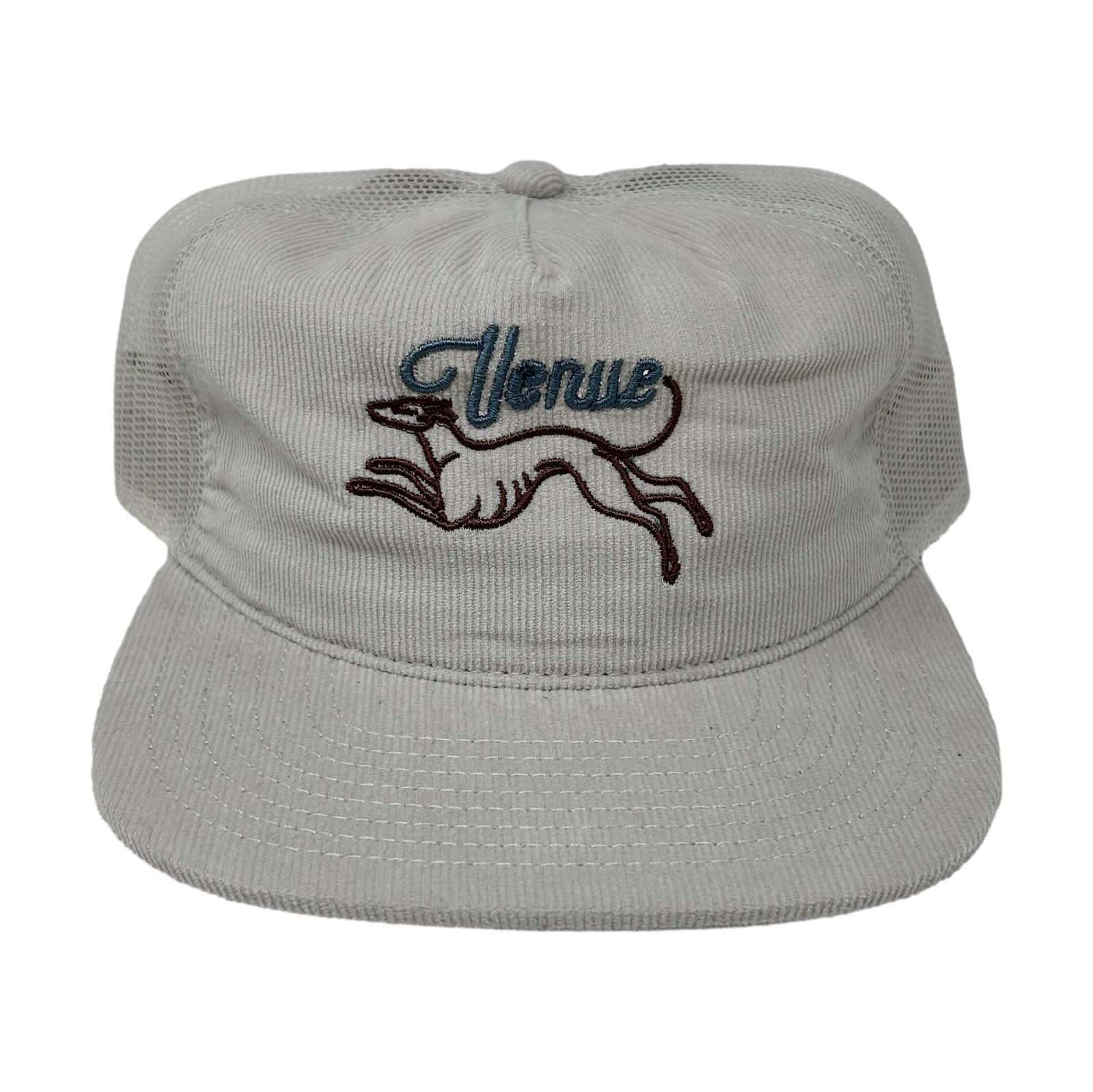 Venue Greyhound Cord Trucker Hat Bone - Venue Skateboards