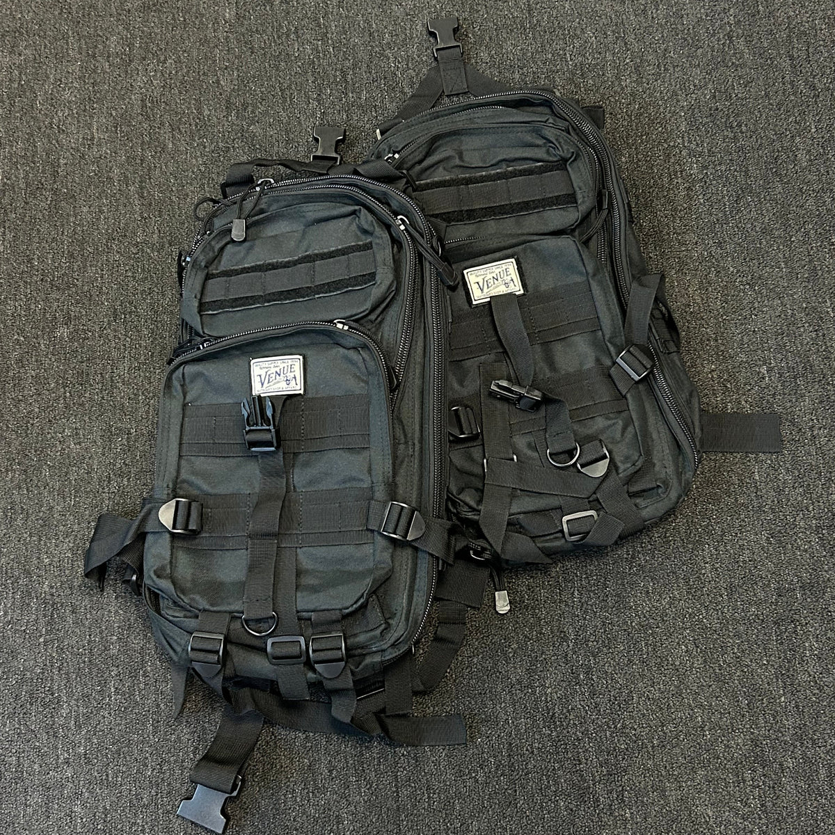 Venue Medium Transport Pack - Black - Venue Skateboards