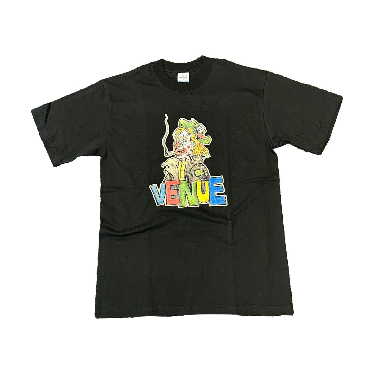 Venue Clown S/S T-Shirt - Black - Venue Skateboards