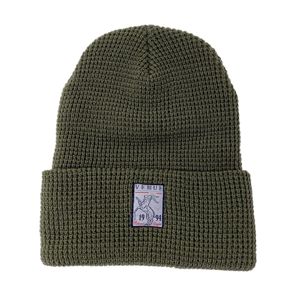 Venue Goat Beanie - Military Olive - Venue Skateboards