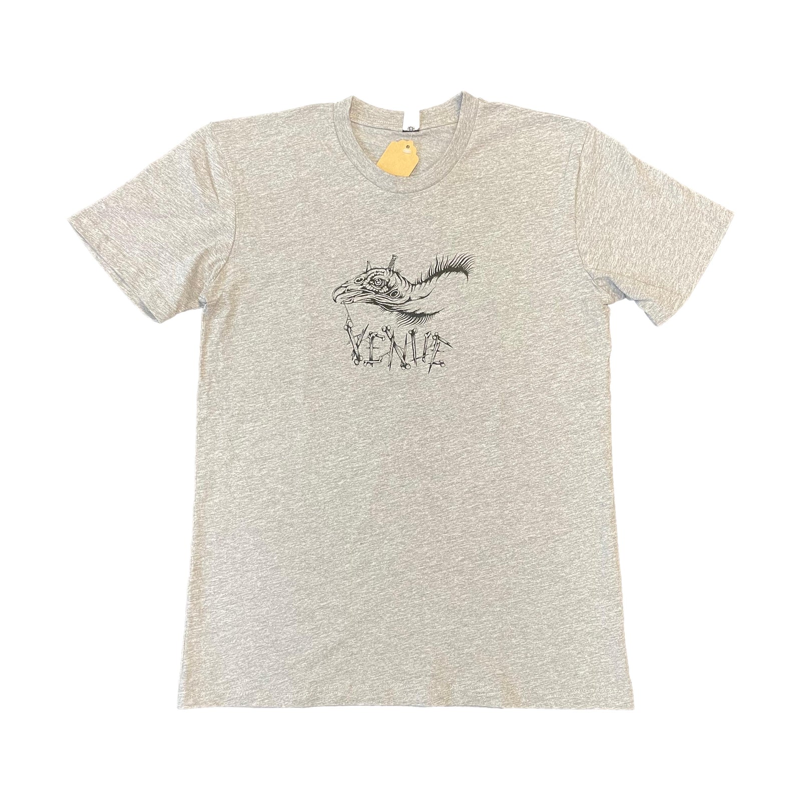 Venue Vulture T-Shirt Heather Grey - Venue Skateboards