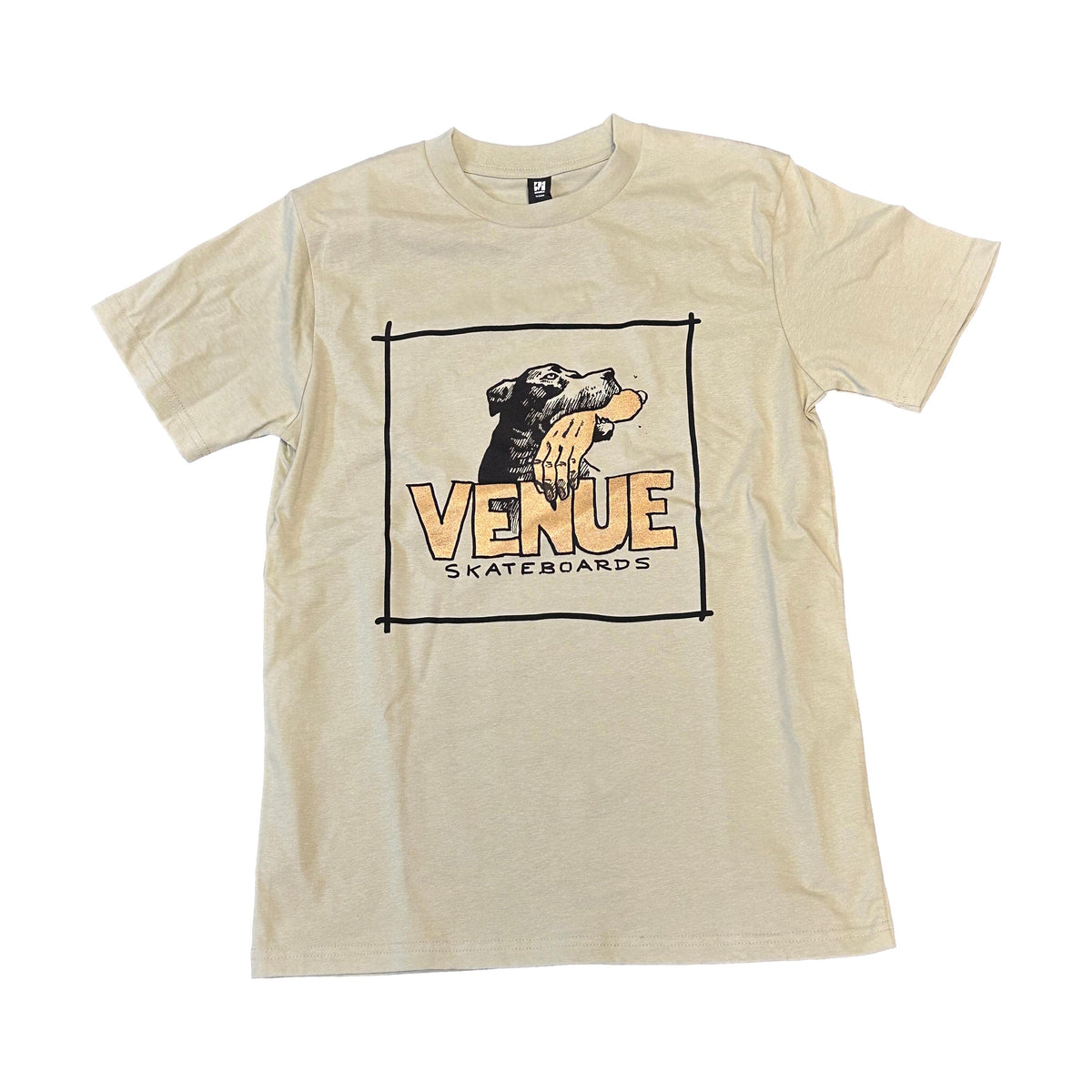 Venue Dog Logo T-Shirt Pistachio - Venue Skateboards