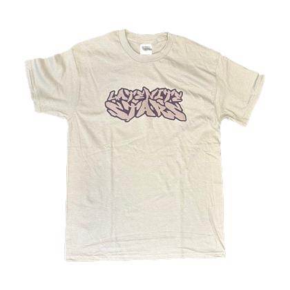 Late Night Stars Logo T-Shirt Grey - Venue Skateboards