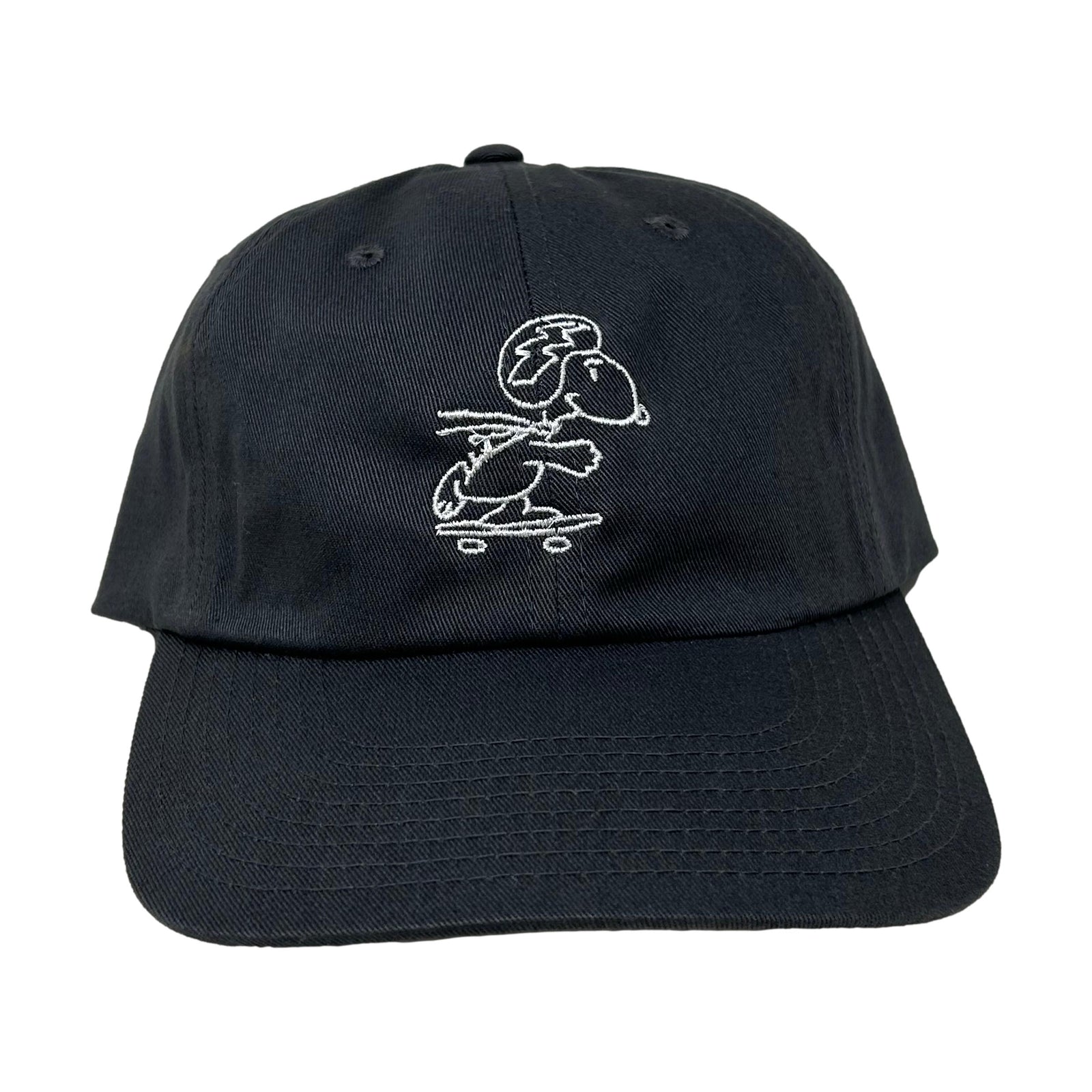 Venue Snoopy Dad Hat Charcoal - Venue Skateboards