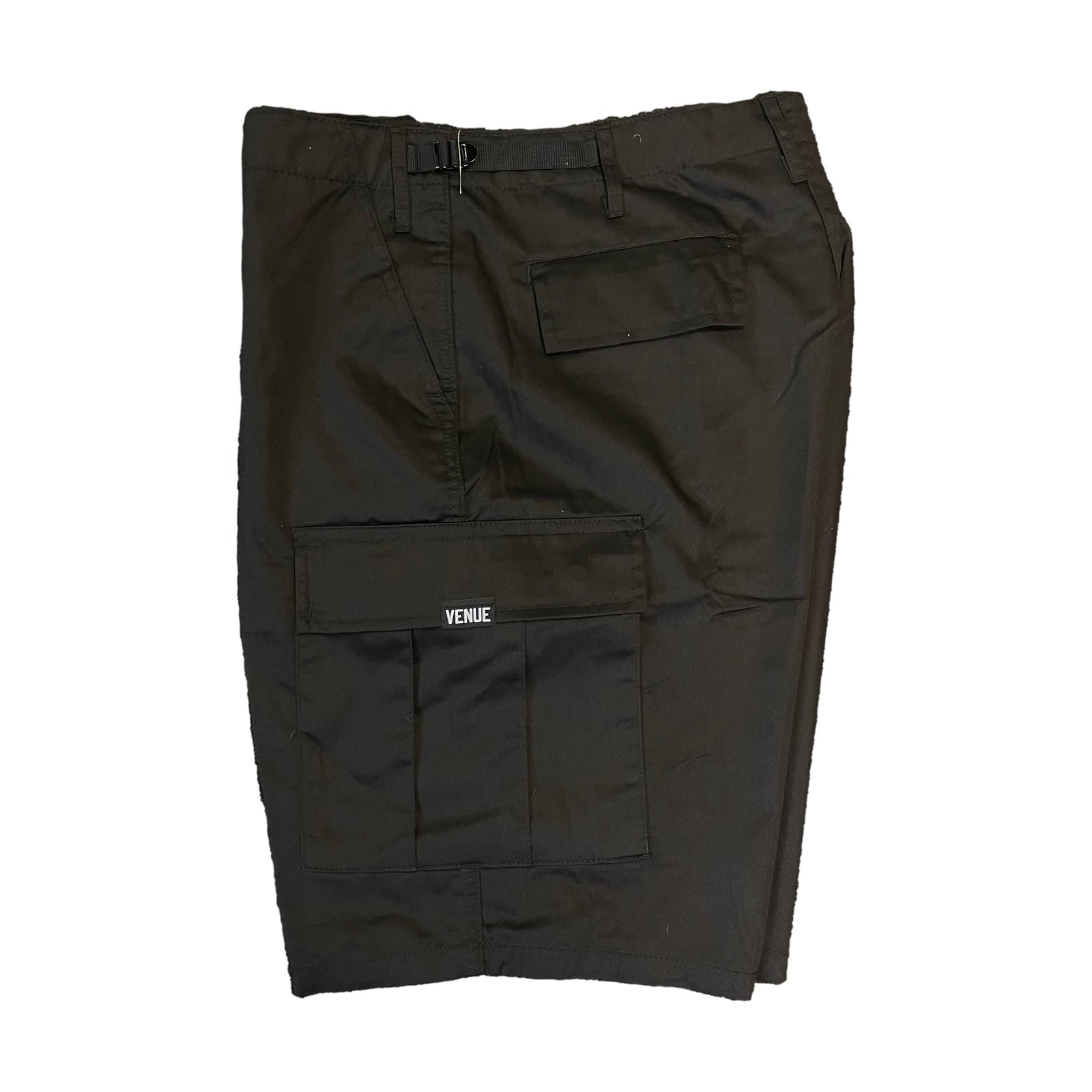 Venue Skateboards Cargo Shorts - Black - Venue Skateboards