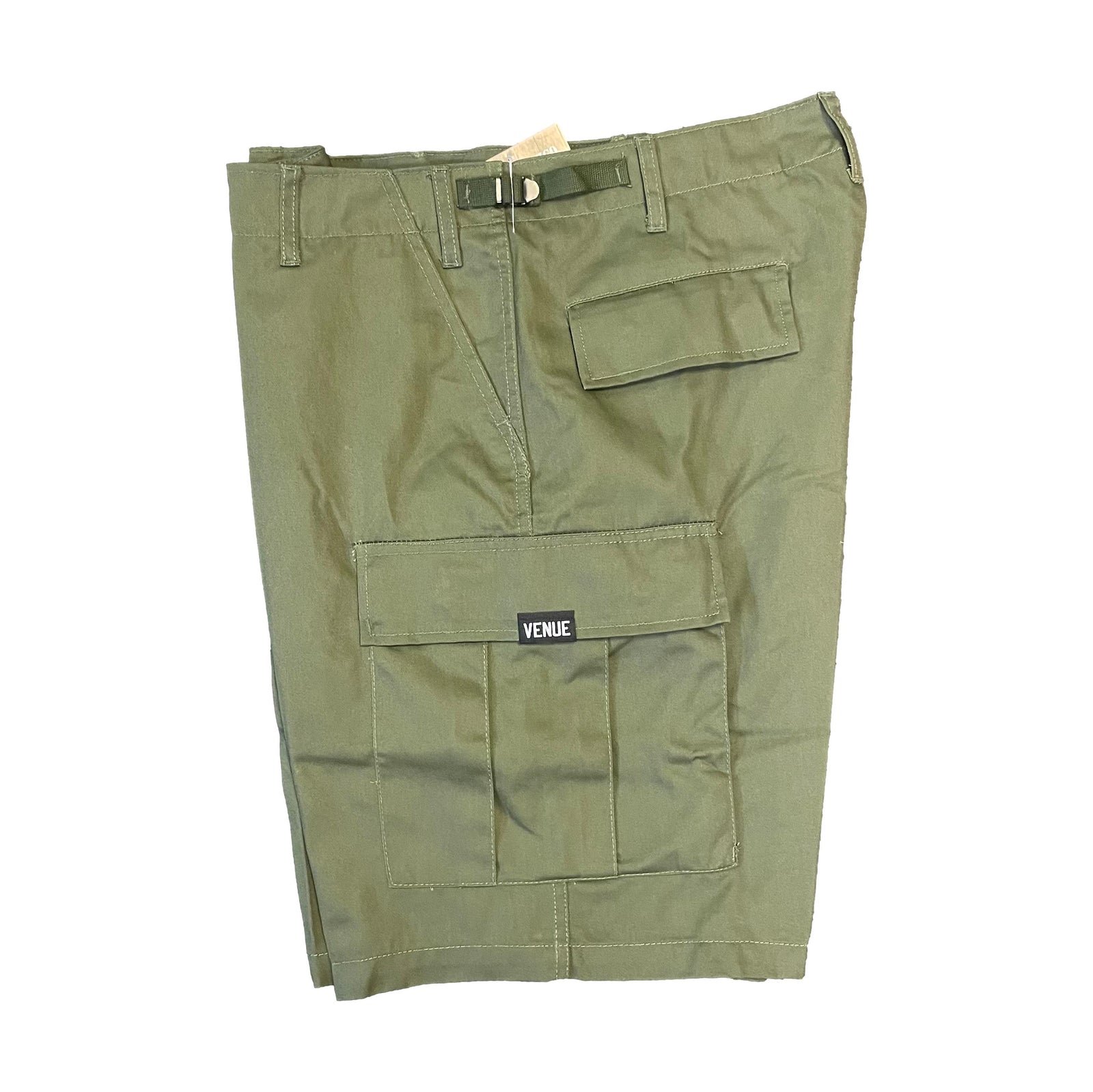 Venue Skateboards Cargo Shorts - Olive - Venue Skateboards