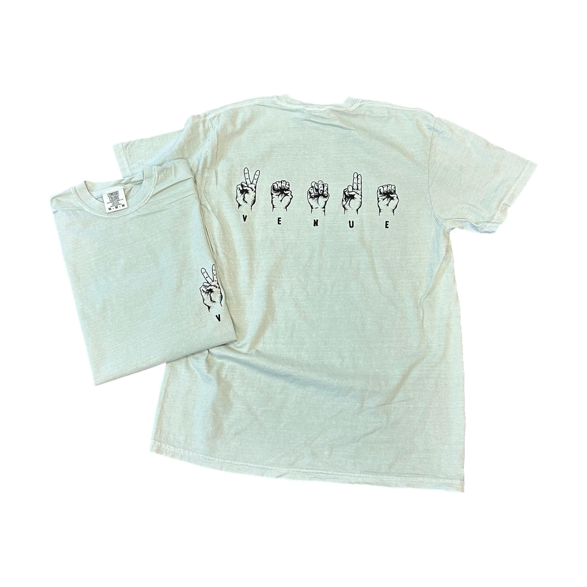 Venue Sign Language T-Shirt Bay - Venue Skateboards