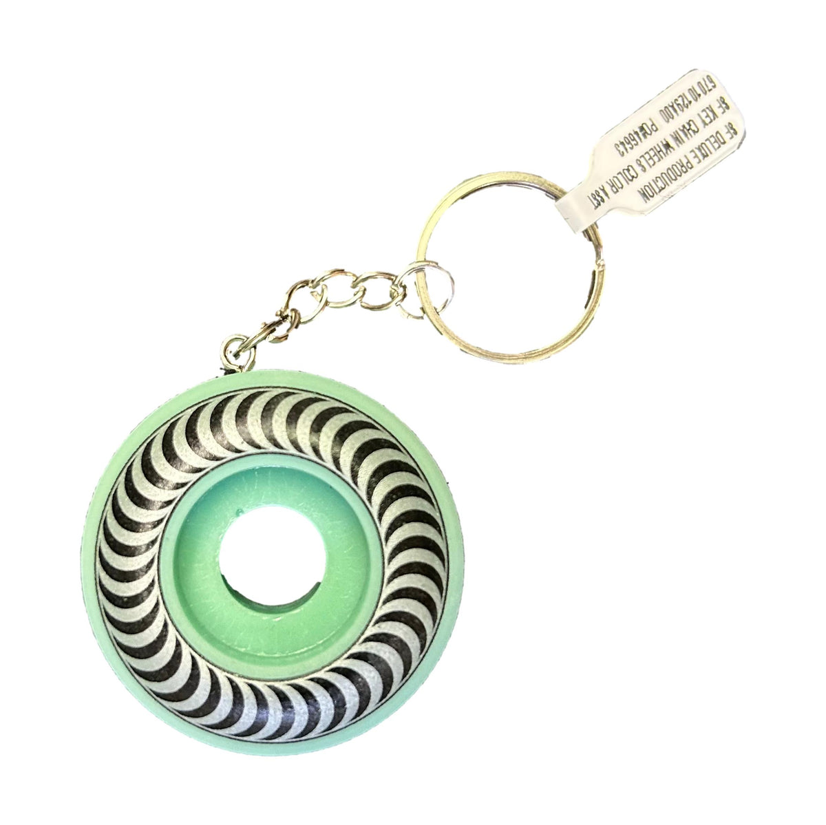 Spitfire Keychain Wheel Teal - Venue Skateboards