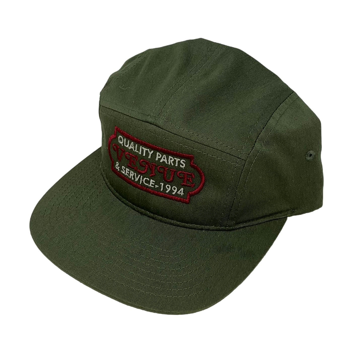 Venue Quality Parts Embroidered 5 Panel Hat Army Olive