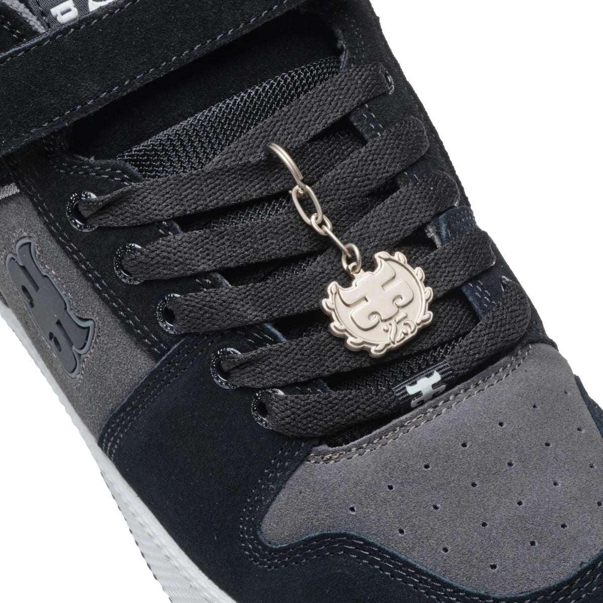 I-Path Grasshopper Black & Grey Suede - Venue Skateboards