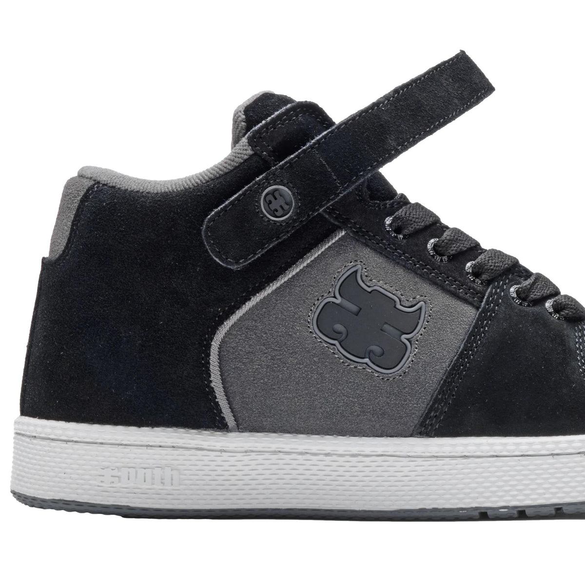 I-Path Grasshopper Black & Grey Suede - Venue Skateboards