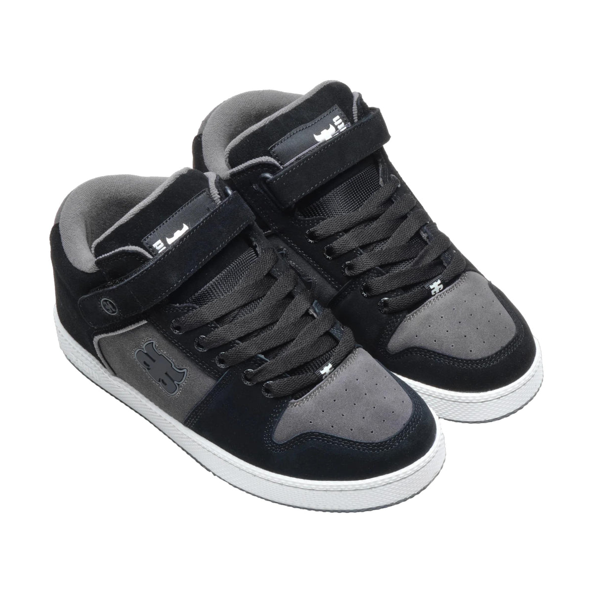 I-Path Grasshopper Black & Grey Suede - Venue Skateboards