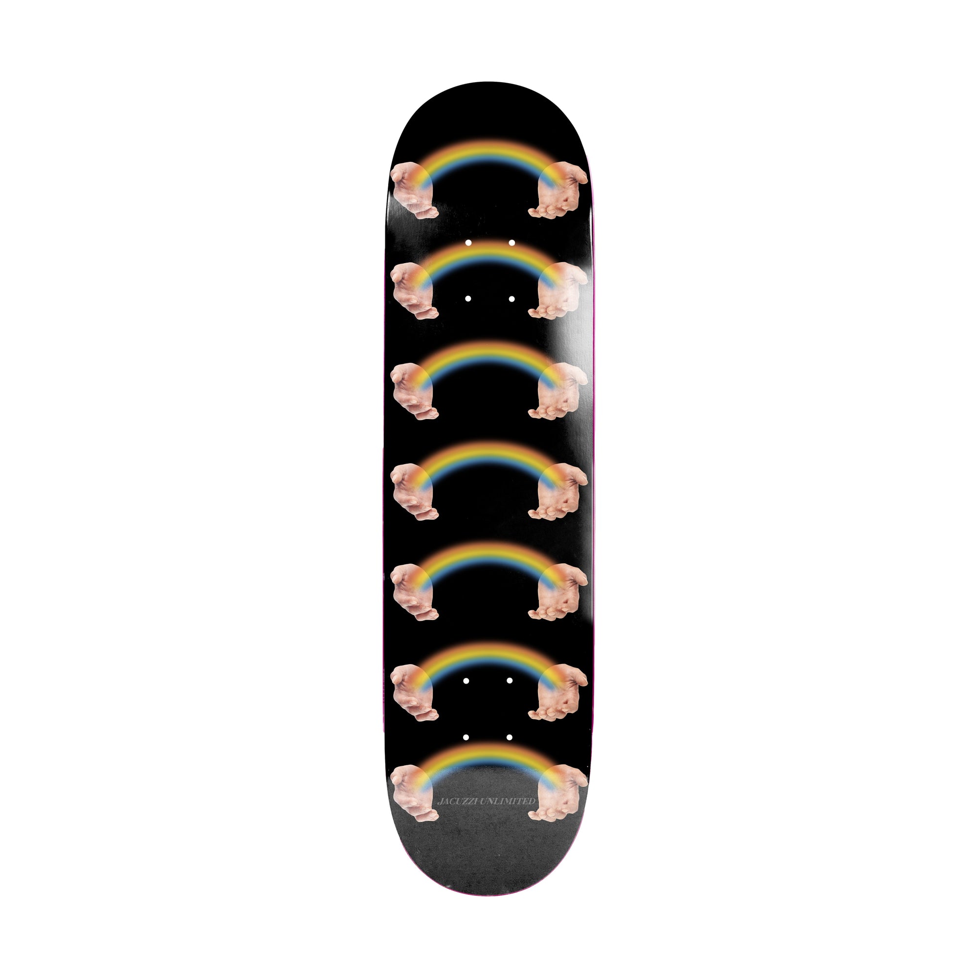 Jacuzzi Rainbow Hands Jet Ski 8.5" Deck - Venue Skateboards