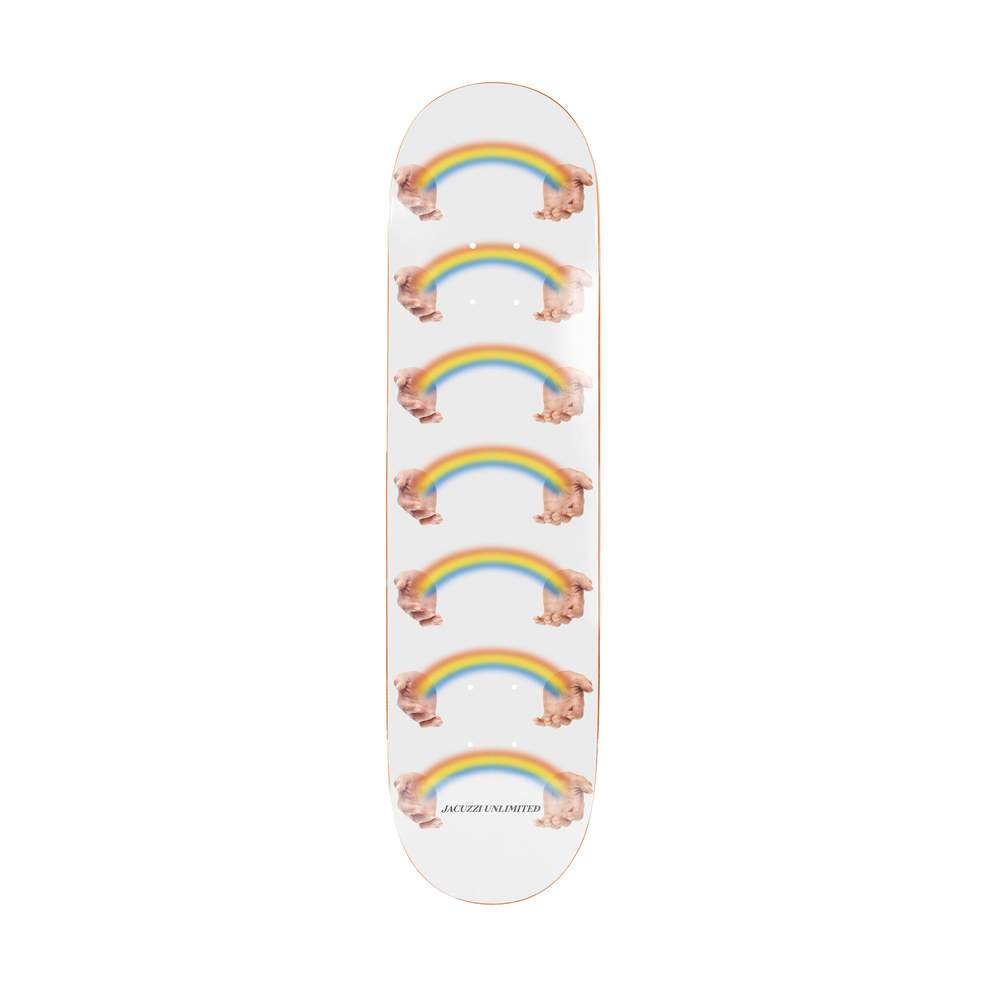 Jacuzzi Rainbow Hands Jet Ski 7.75" Deck - Venue Skateboards