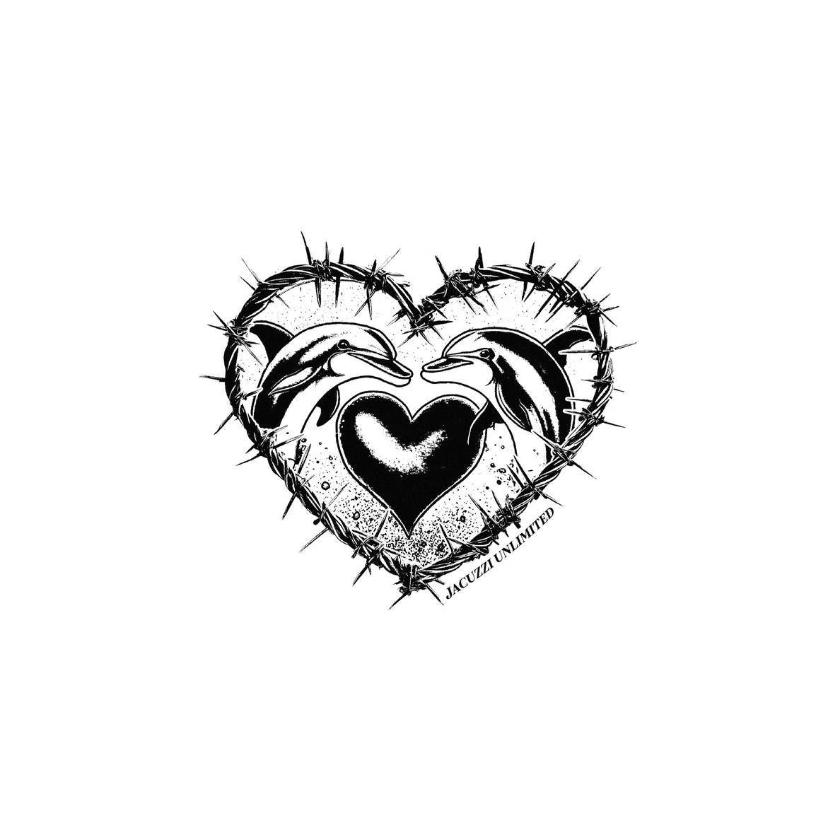 Jacuzzi Dolphin Logo Sticker - Venue Skateboards