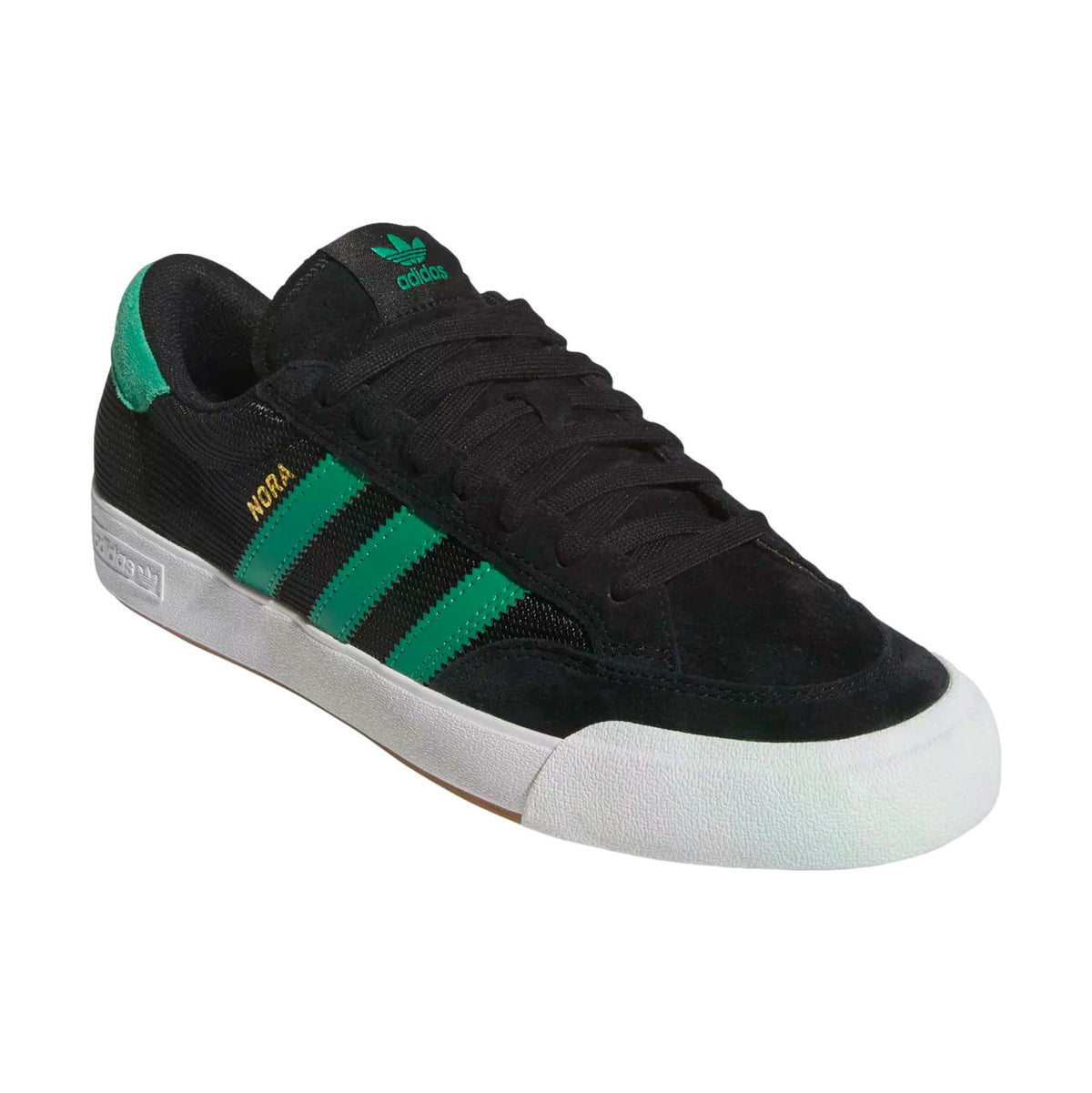 Adidas Nora Core Black/Court Green/Cloud White - Venue Skateboards