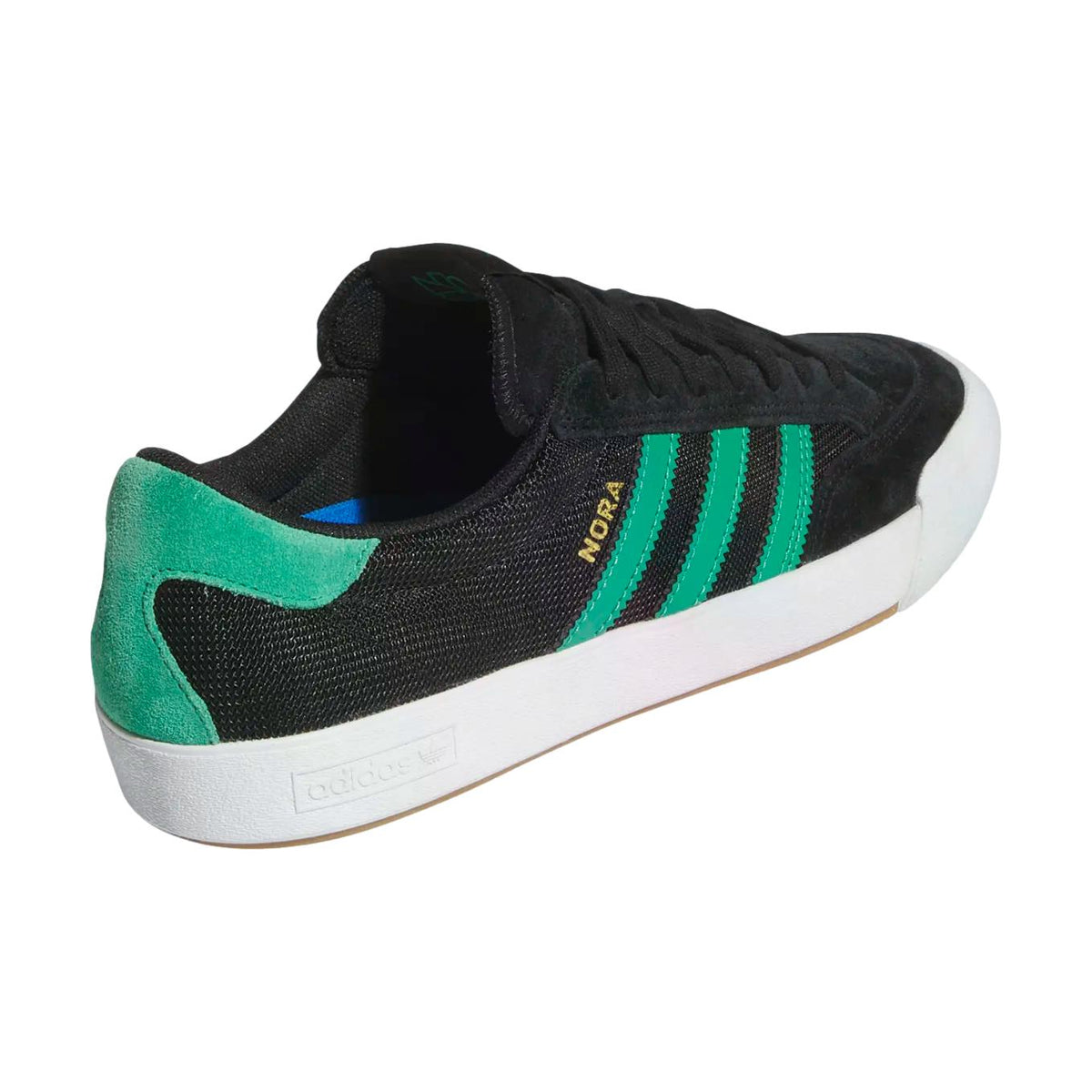 Adidas Nora Core Black/Court Green/Cloud White - Venue Skateboards