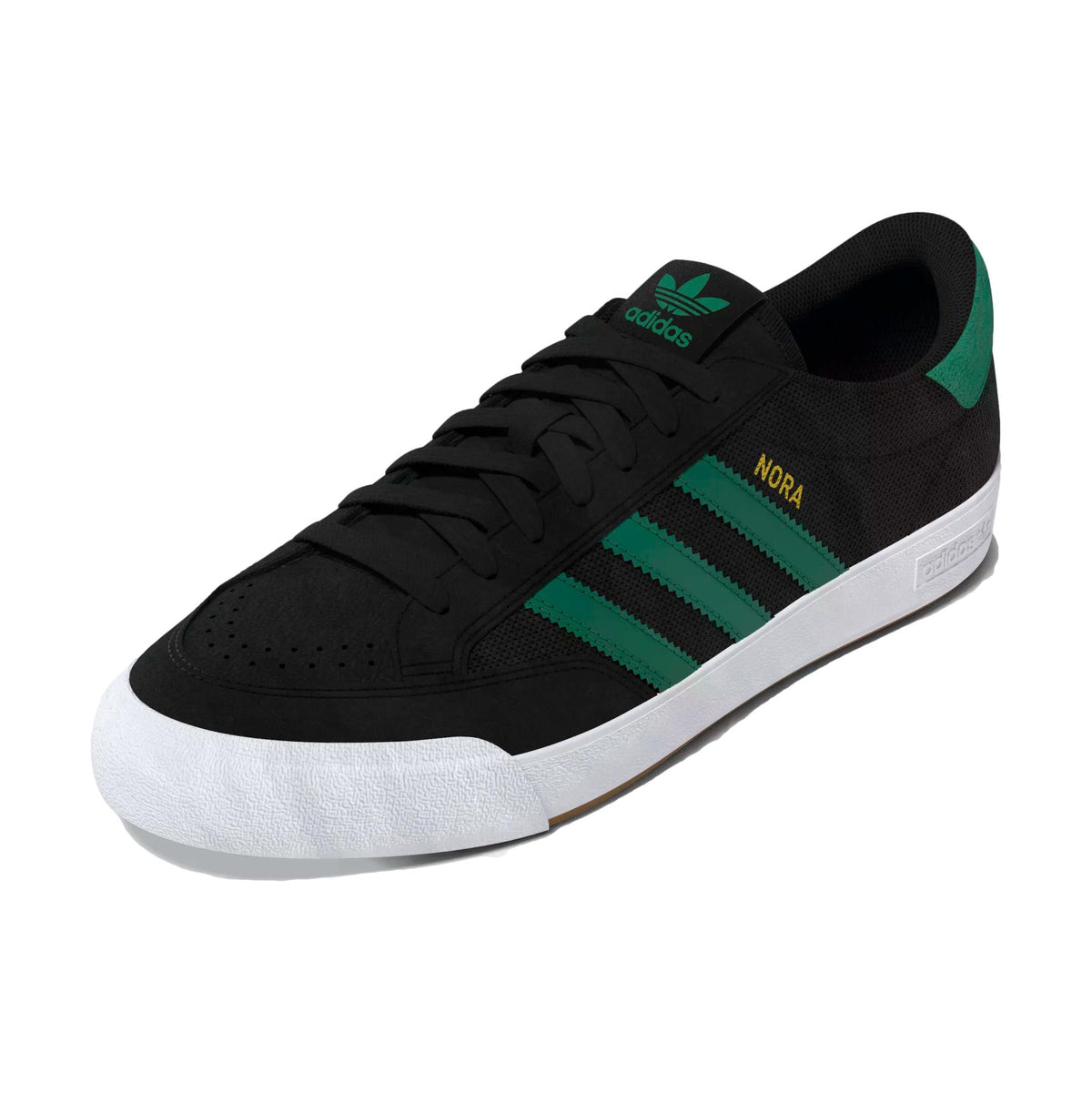 Adidas Nora Core Black/Court Green/Cloud White - Venue Skateboards