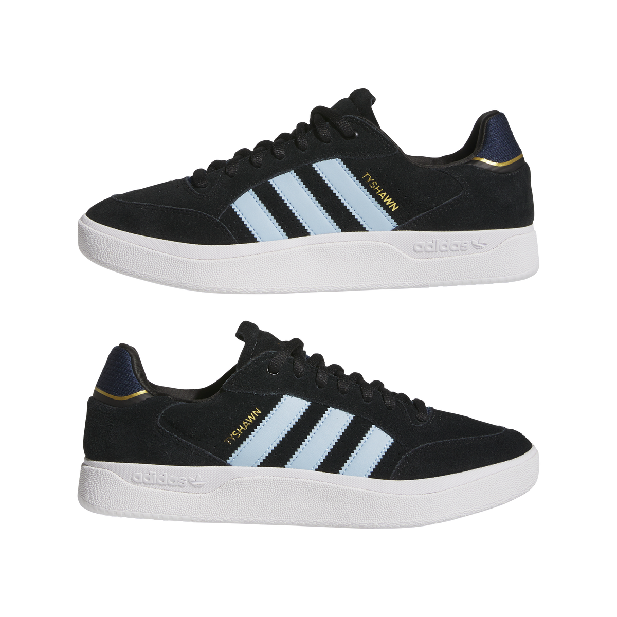 Adidas Tyshawn Low Black/Sky/Navy - Venue Skateboards