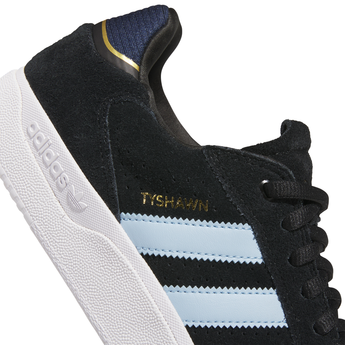 Adidas Tyshawn Low Black/Sky/Navy - Venue Skateboards