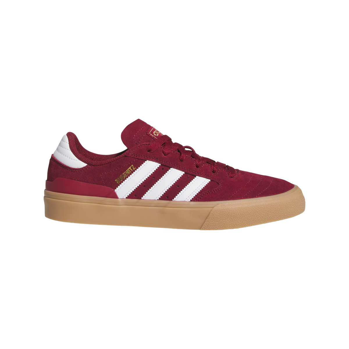 Adidas Busenitz Vulc II  Burgundy/White/Gold - Venue Skateboards