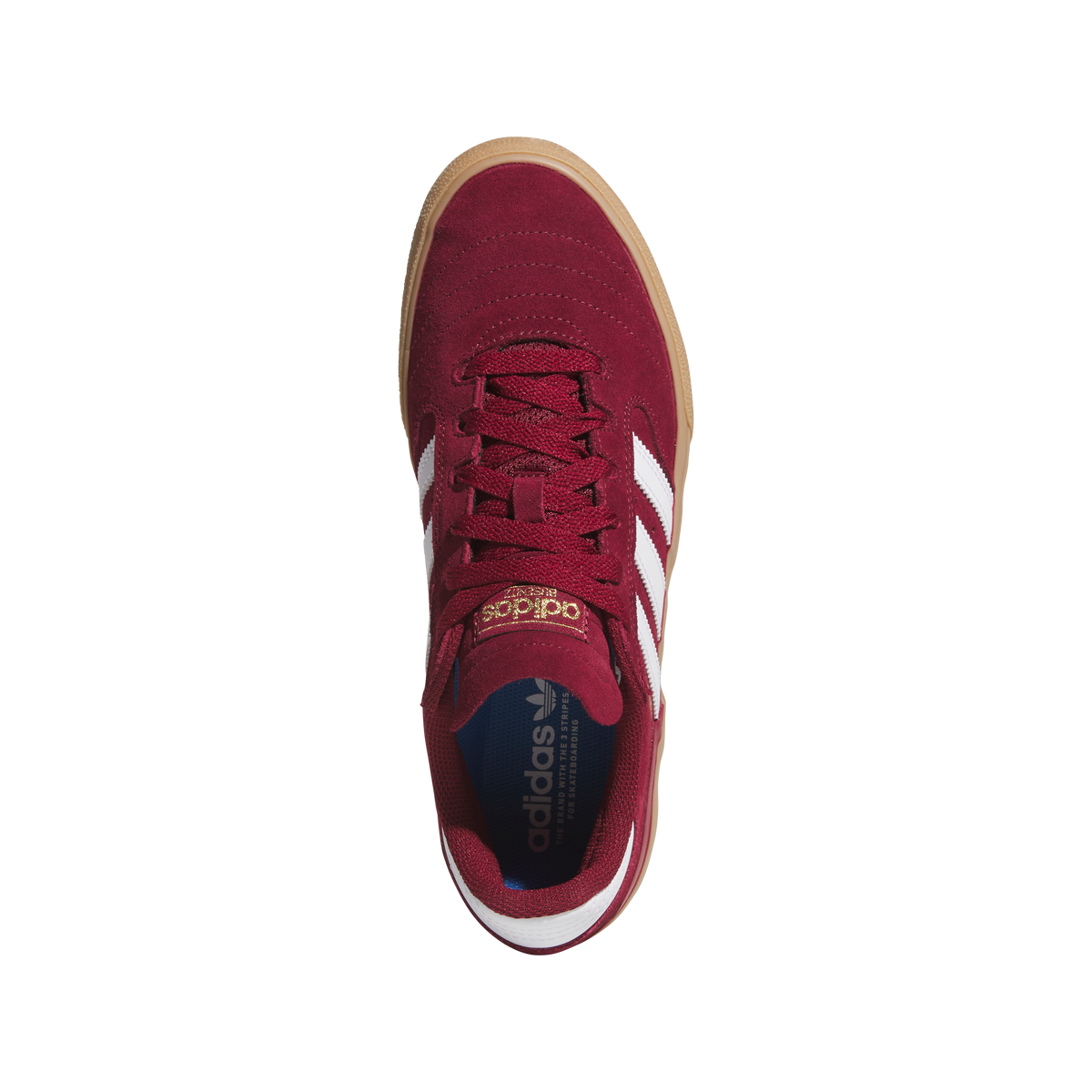 Adidas Busenitz Vulc II  Burgundy/White/Gold - Venue Skateboards