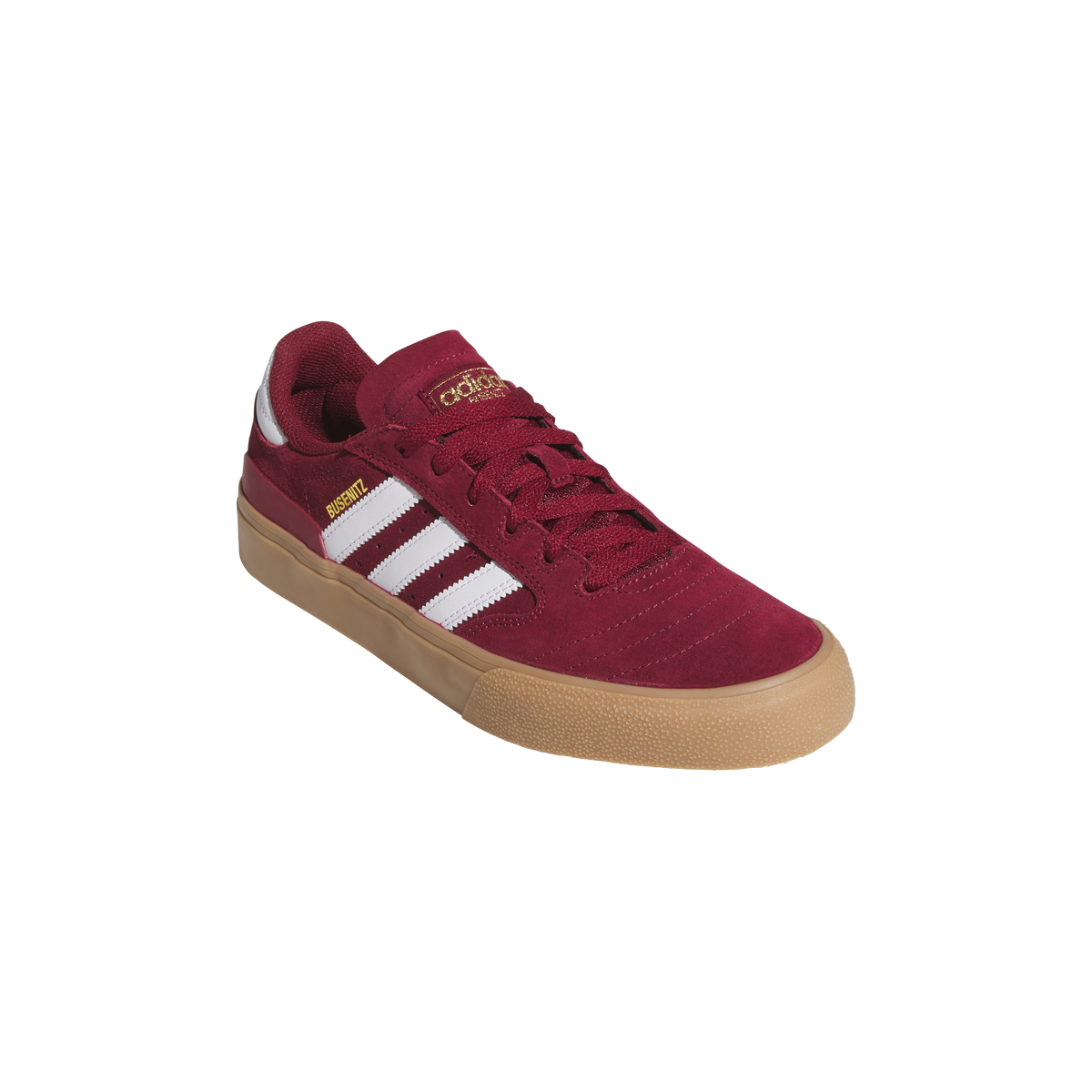 Adidas Busenitz Vulc II  Burgundy/White/Gold - Venue Skateboards