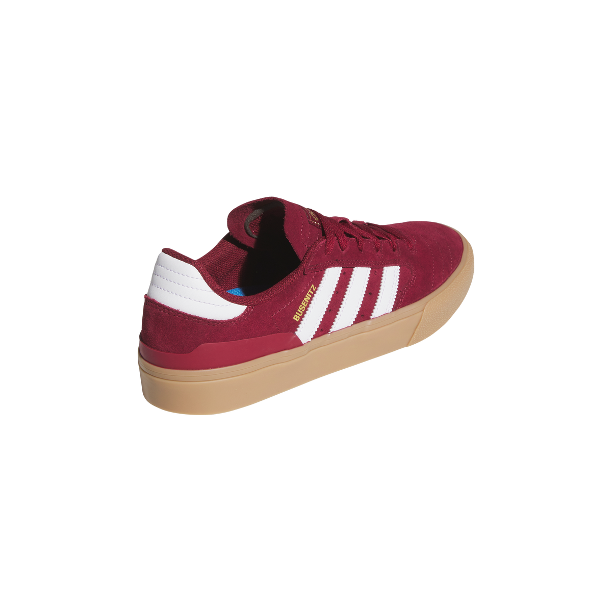 Adidas Busenitz Vulc II  Burgundy/White/Gold - Venue Skateboards