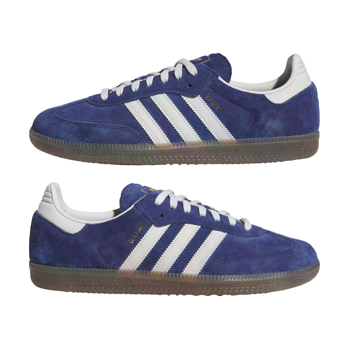 Adidas Samba Adv Dark Blue/Grey One/Gum - Venue Skateboards
