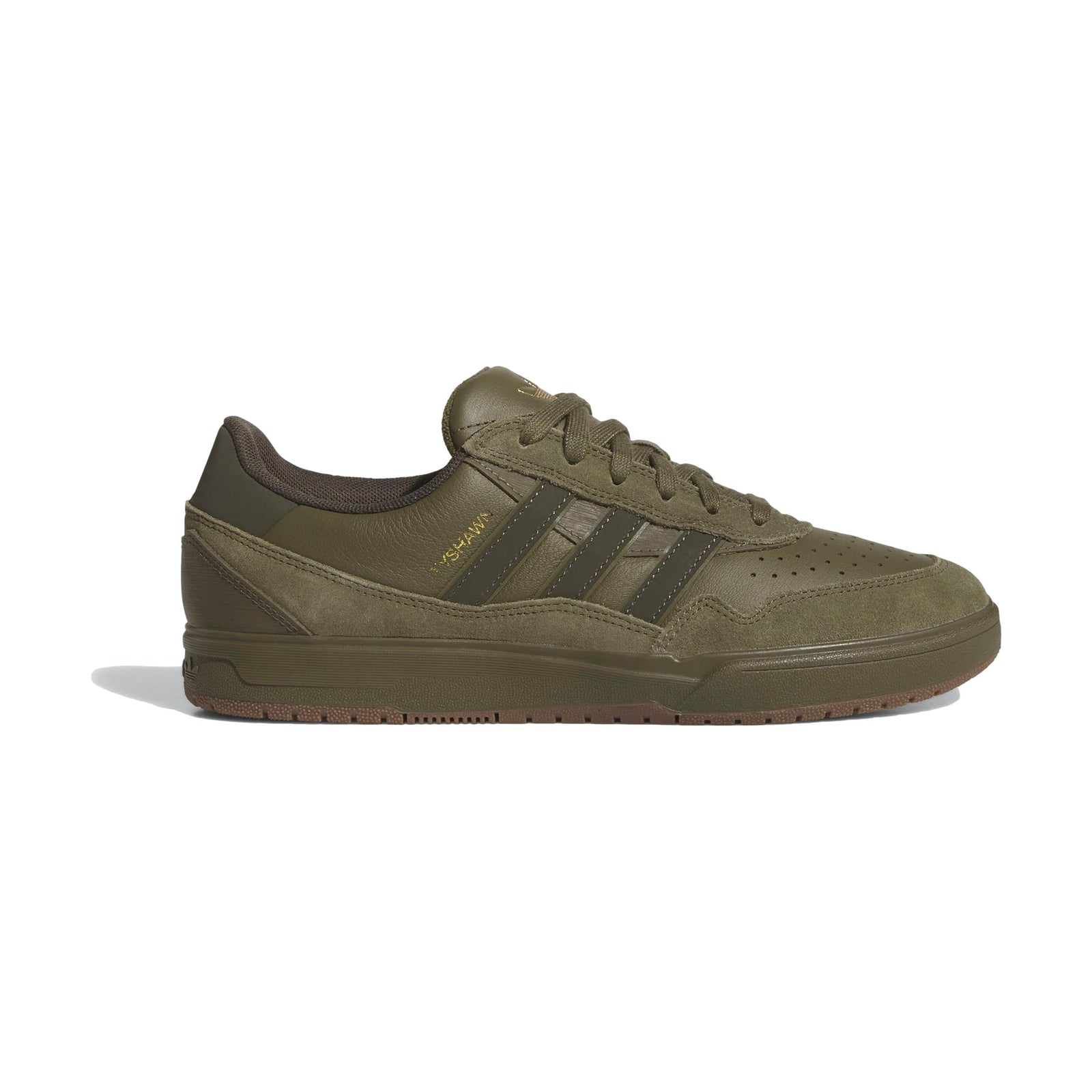 Adidas Tyshawn II Olive Strata/Shadow Olive/Gum - Venue Skateboards