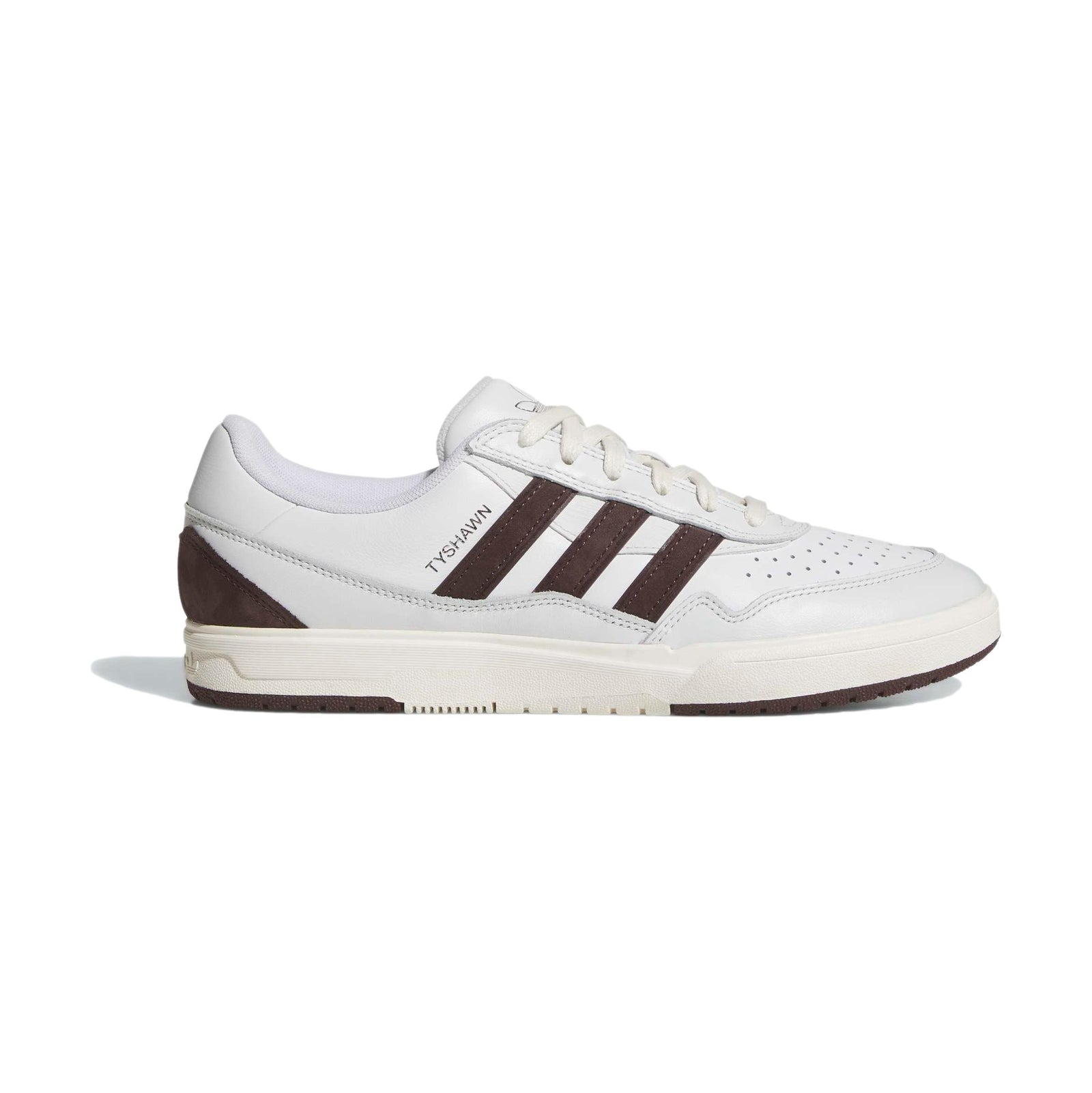 Adidas Tyshawn II X Zach Crystal White/Shadow Brown/Off White - Venue Skateboards