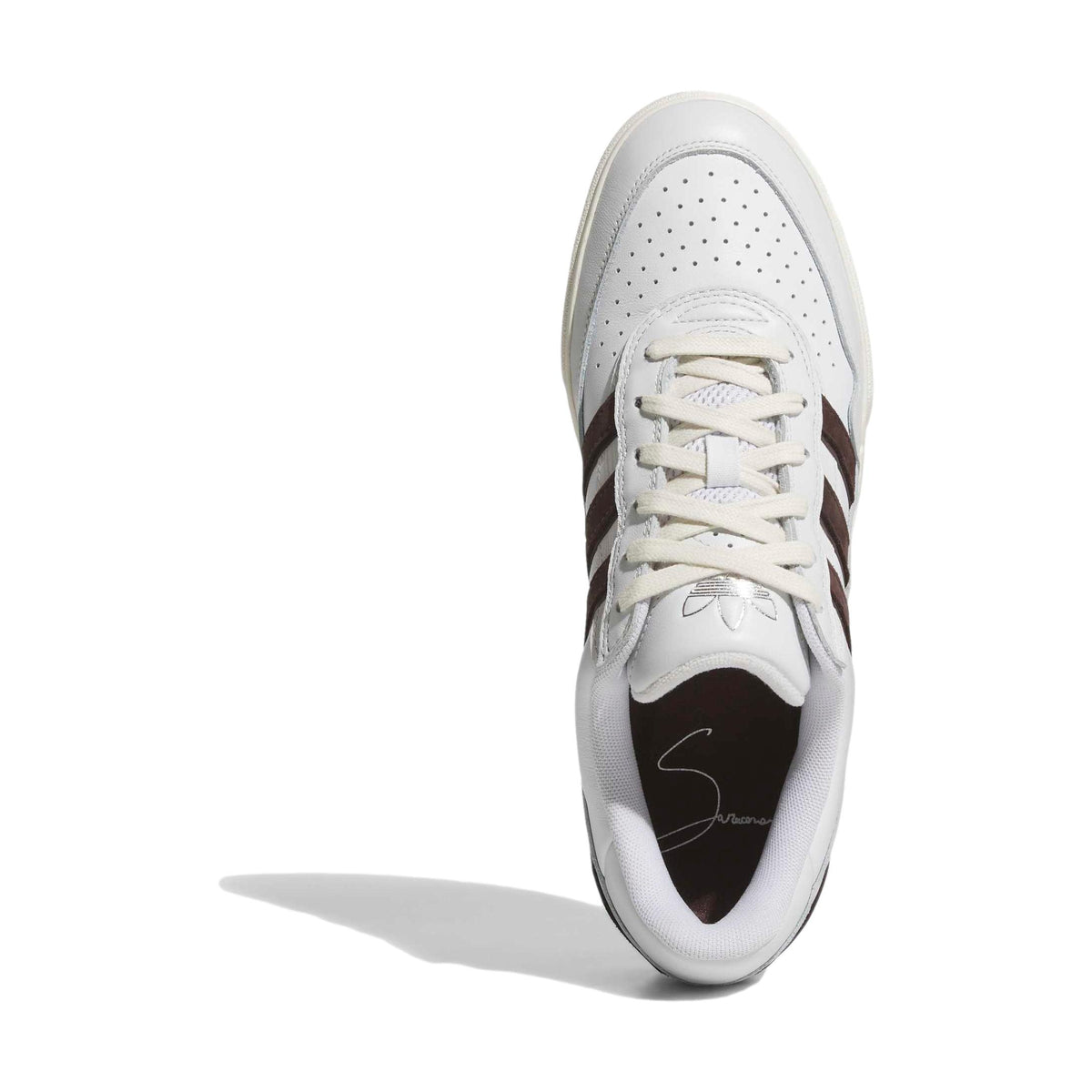 Adidas Tyshawn II X Zach Crystal White/Shadow Brown/Off White - Venue Skateboards