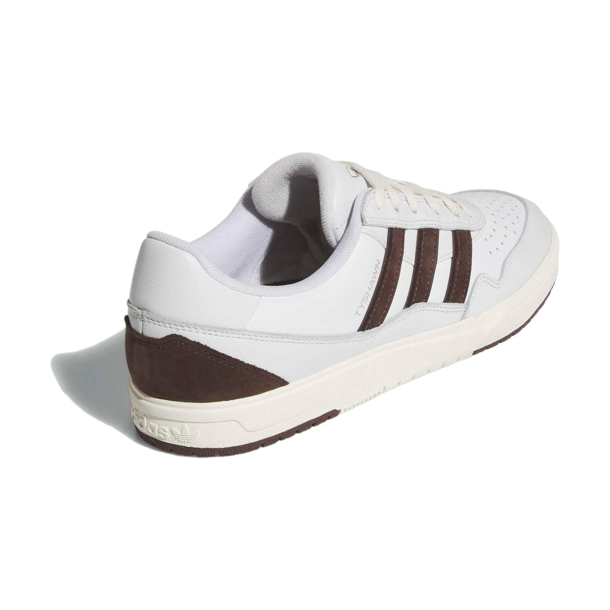 Adidas Tyshawn II X Zach Crystal White/Shadow Brown/Off White - Venue Skateboards
