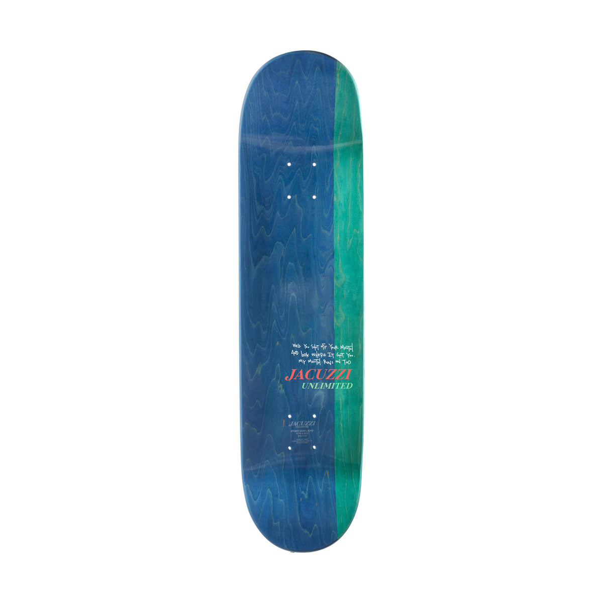 Jacuzzi John Dilo Mouth Marathon 8.5&quot; Deck - Venue Skateboards